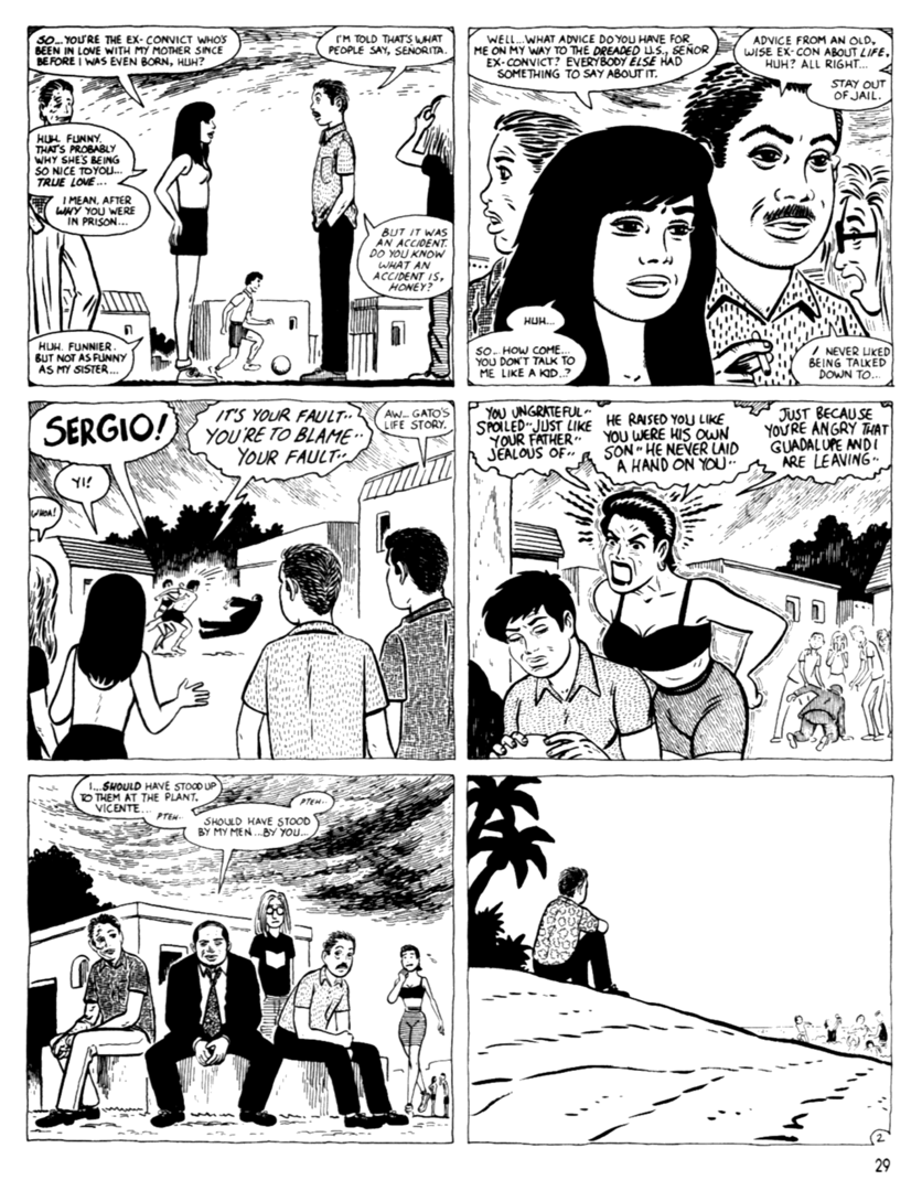 Read online Love and Rockets (1982) comic -  Issue #42 - 31