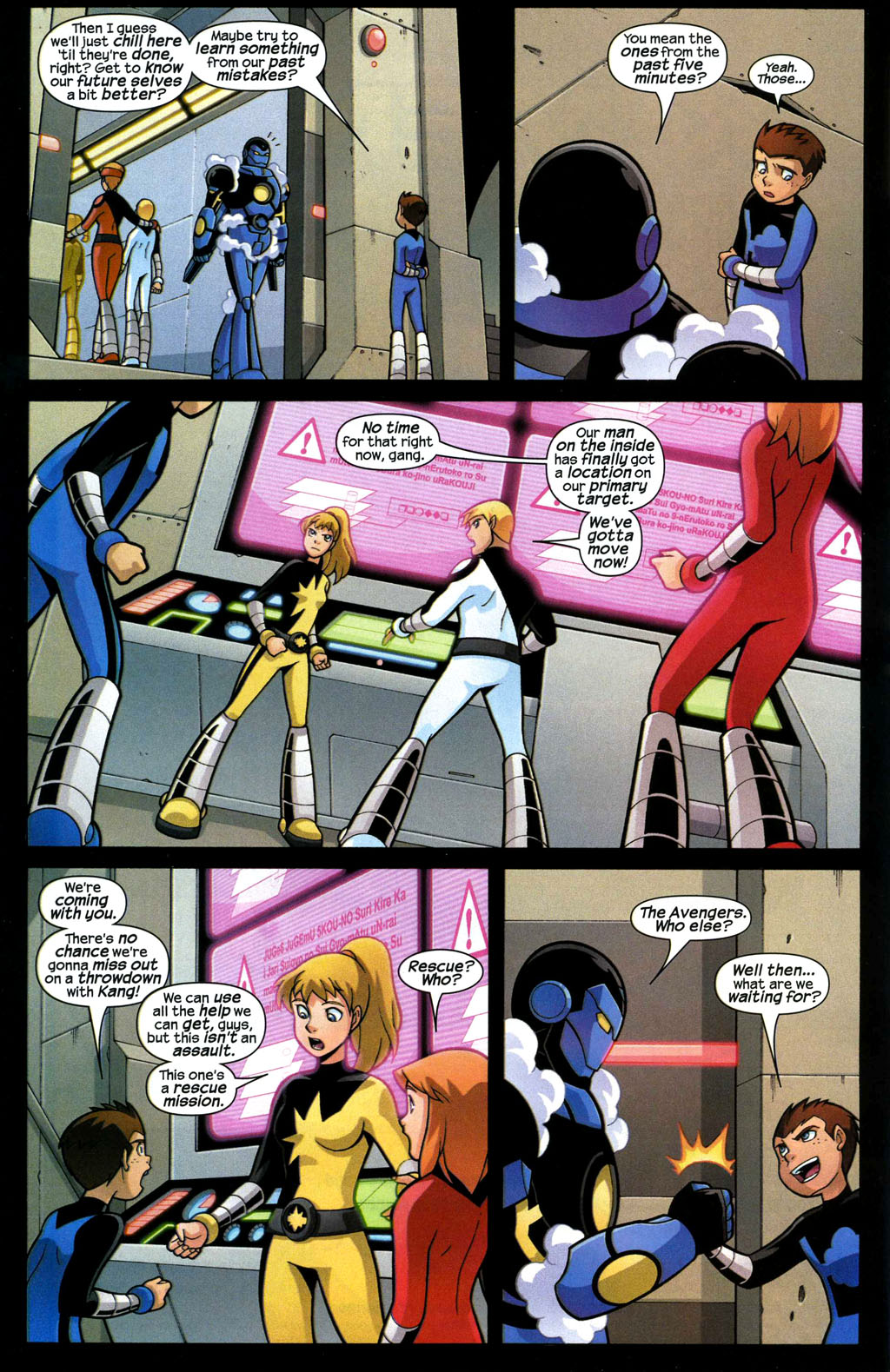 Read online Avengers and Power Pack Assemble! comic -  Issue #4 - 9