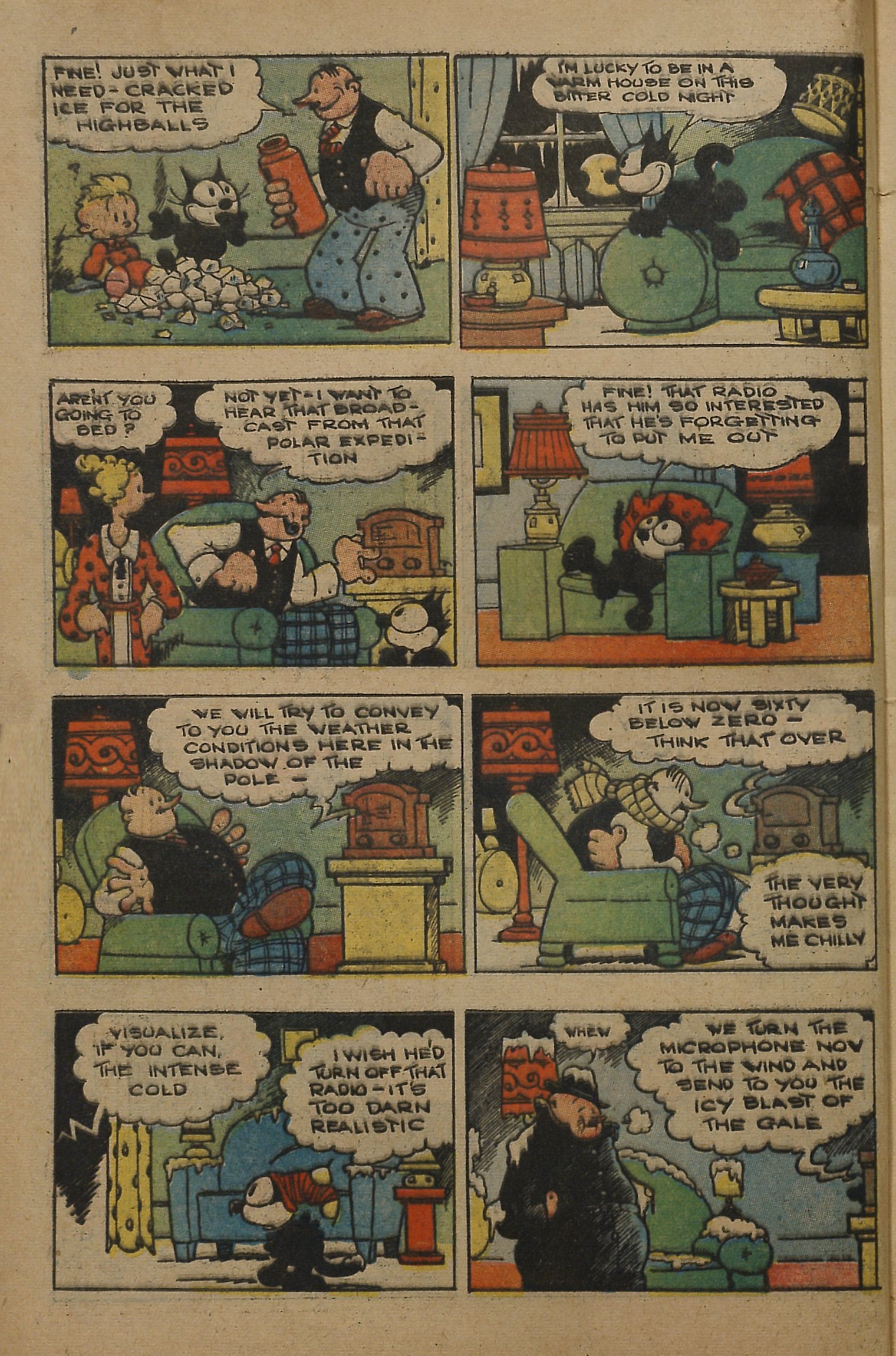 Read online Felix the Cat (1951) comic -  Issue #37 - 7