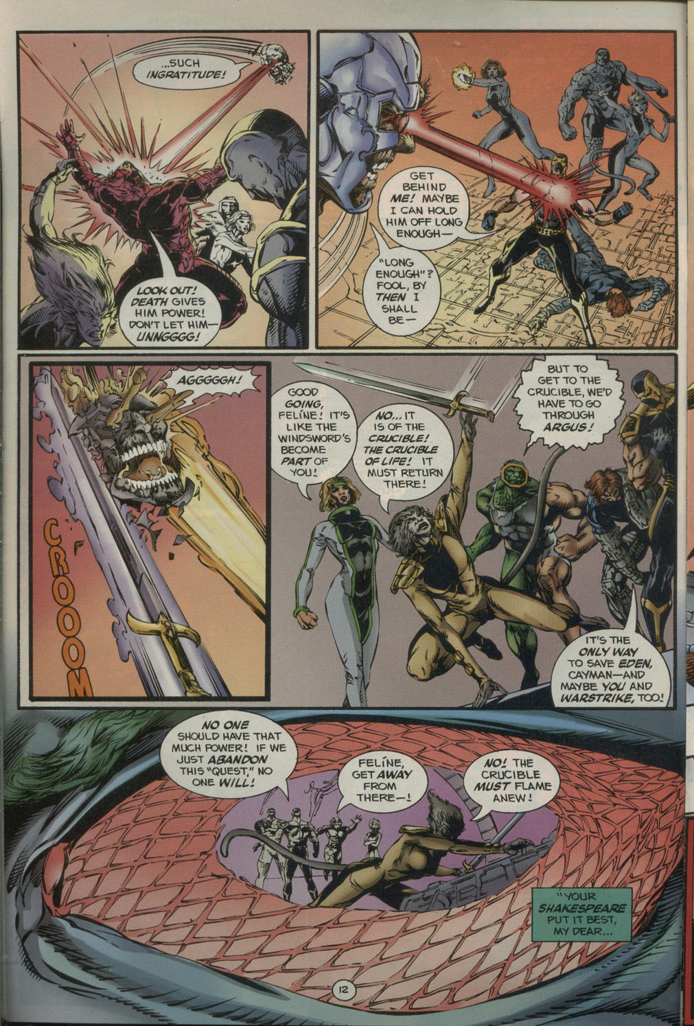 Read online Godwheel comic -  Issue #3 - 14