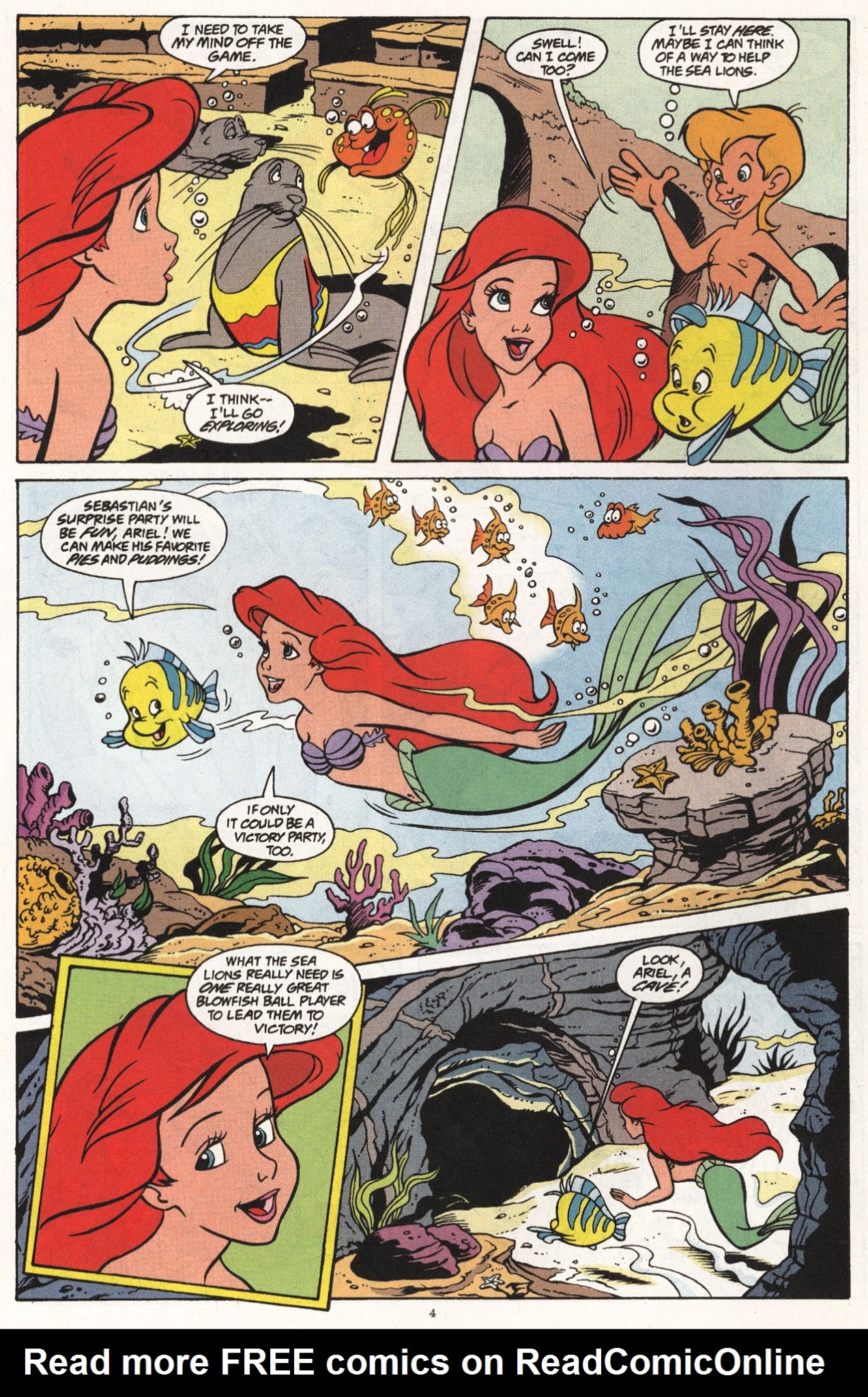 Read online Disney's The Little Mermaid comic -  Issue #10 - 6