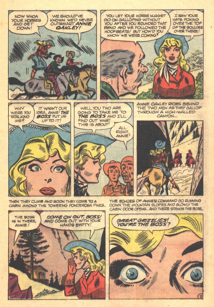 Read online Annie Oakley comic -  Issue #11 - 17