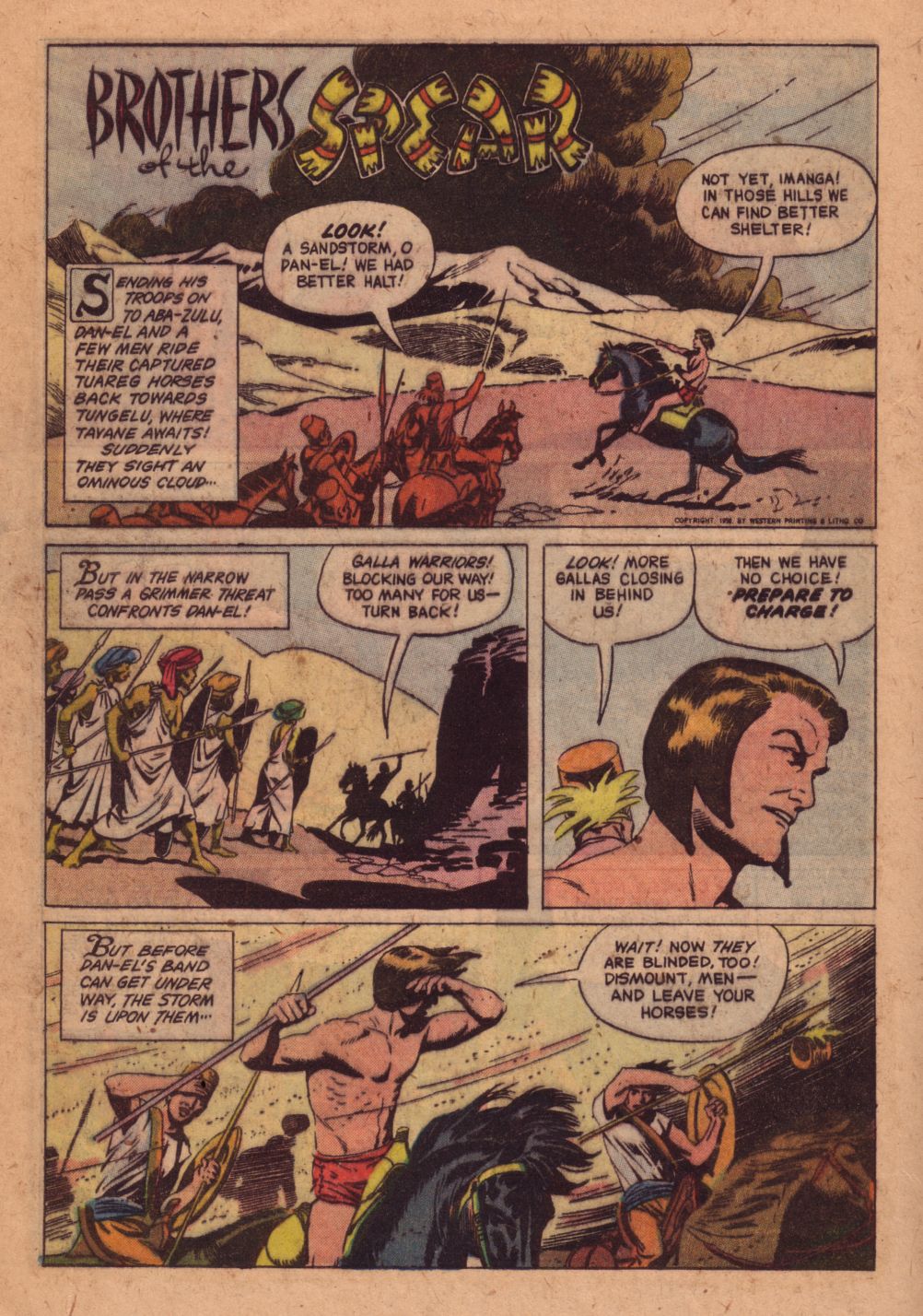 Read online Tarzan (1948) comic -  Issue #102 - 28