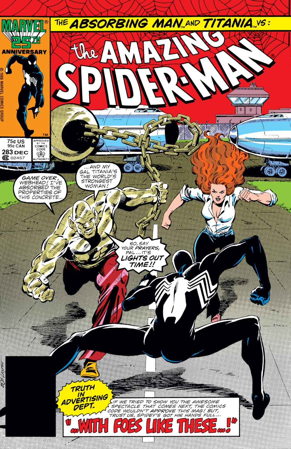 Read online The Amazing Spider-Man (1963) comic -  Issue #283 - 1