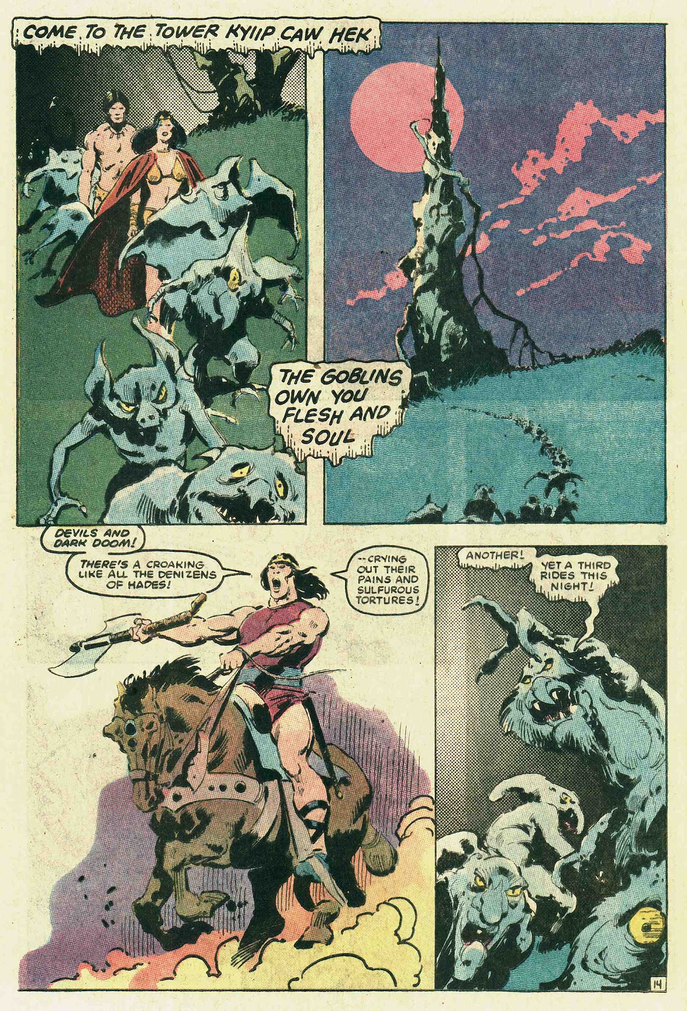 Read online Kull The Conqueror (1983) comic -  Issue #6 - 15