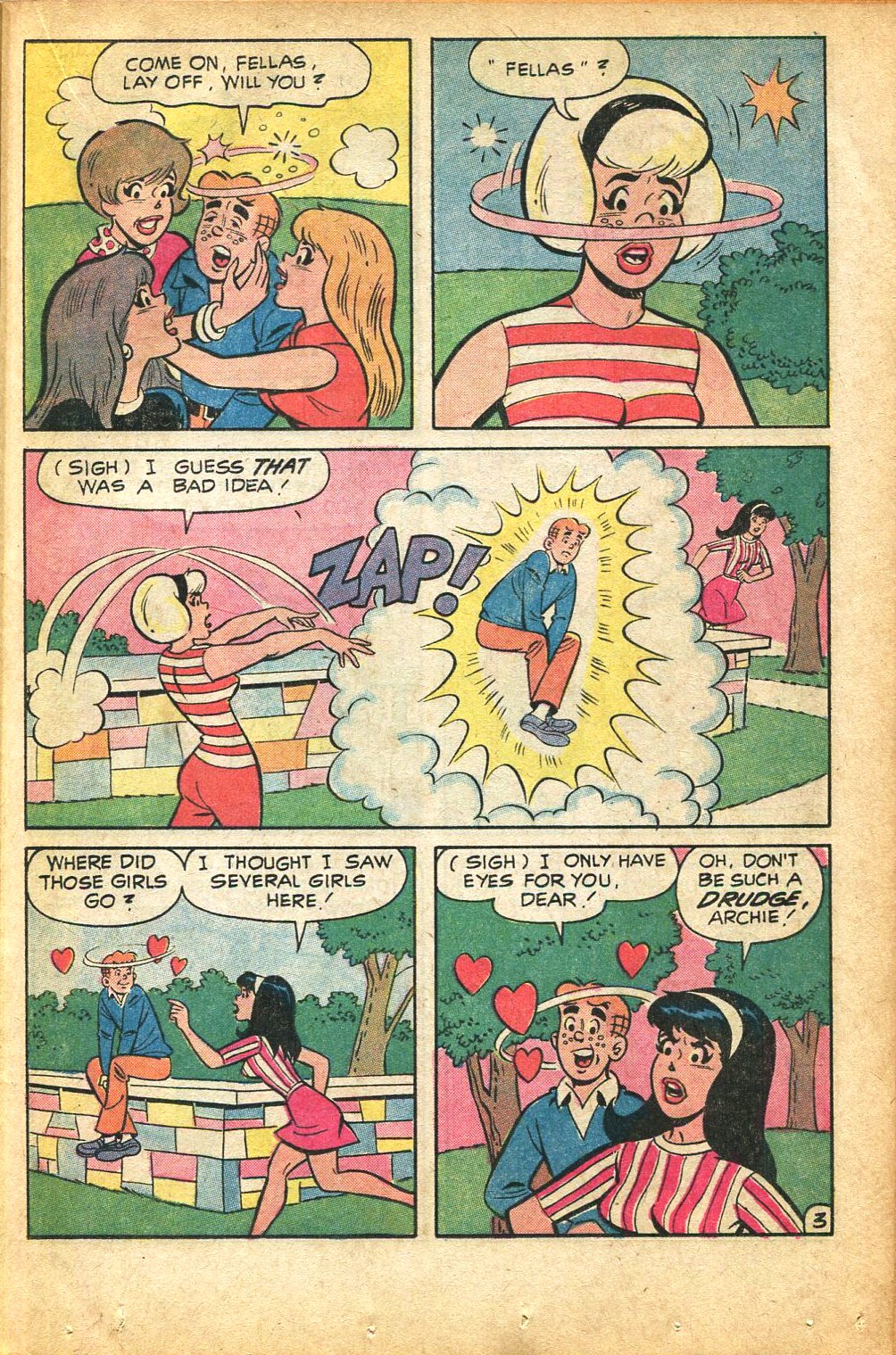 Read online Archie's TV Laugh-Out comic -  Issue #15 - 37