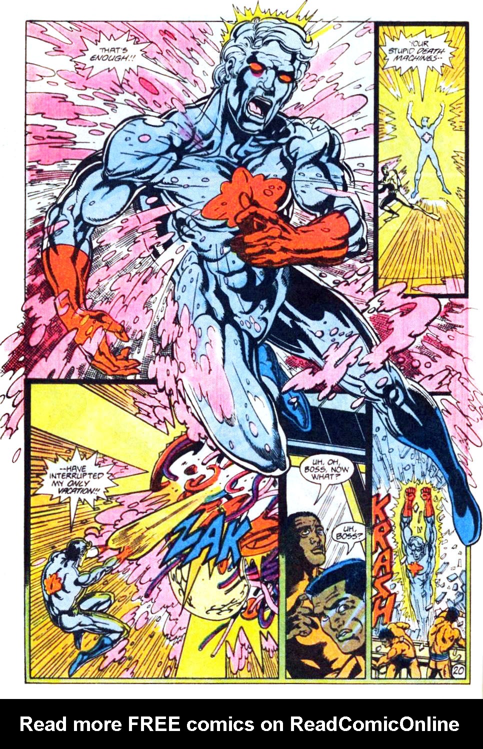 Read online Captain Atom (1987) comic -  Issue #30 - 21