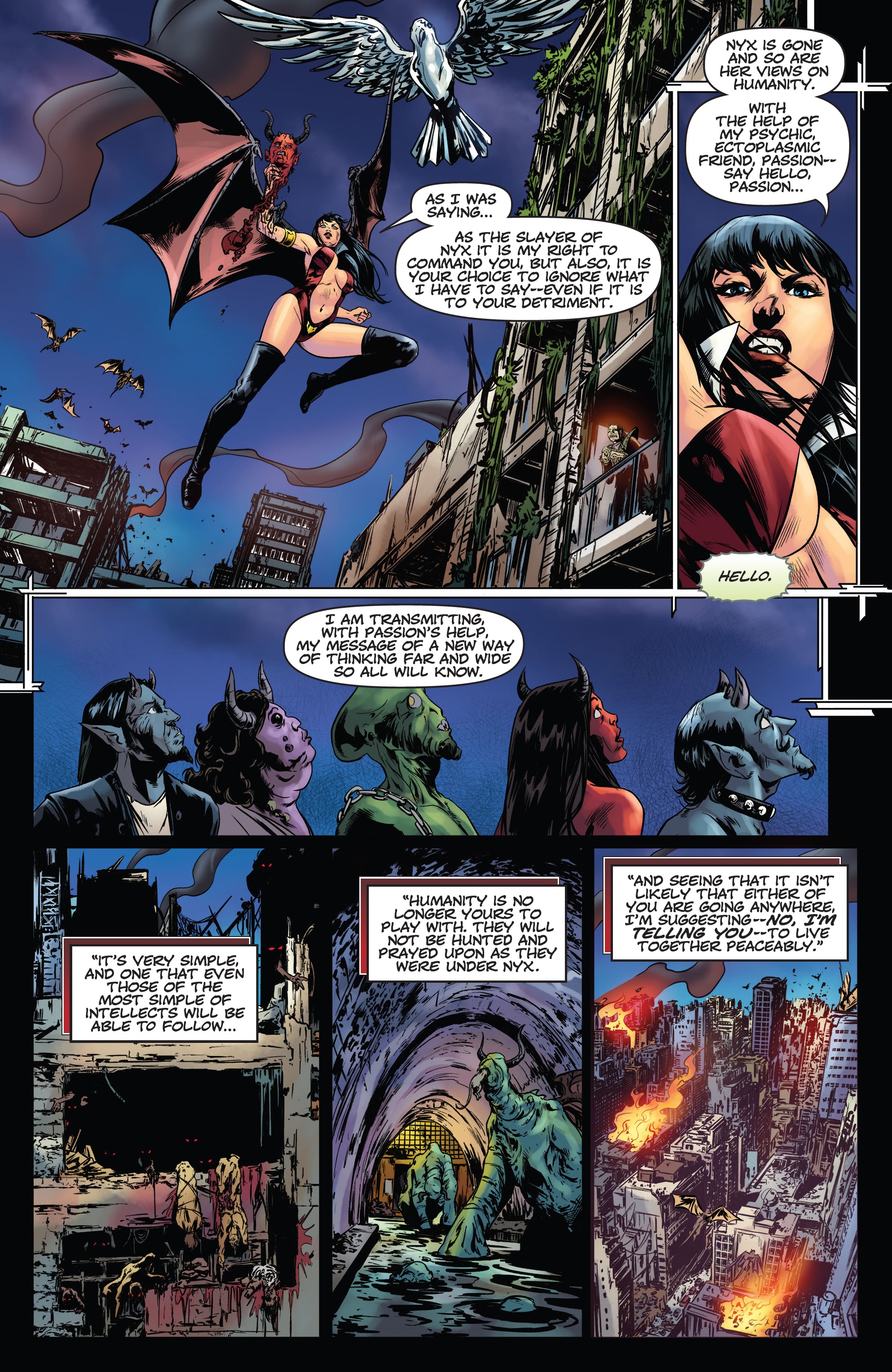 Read online Vengeance of Vampirella (2019) comic -  Issue #20 - 25