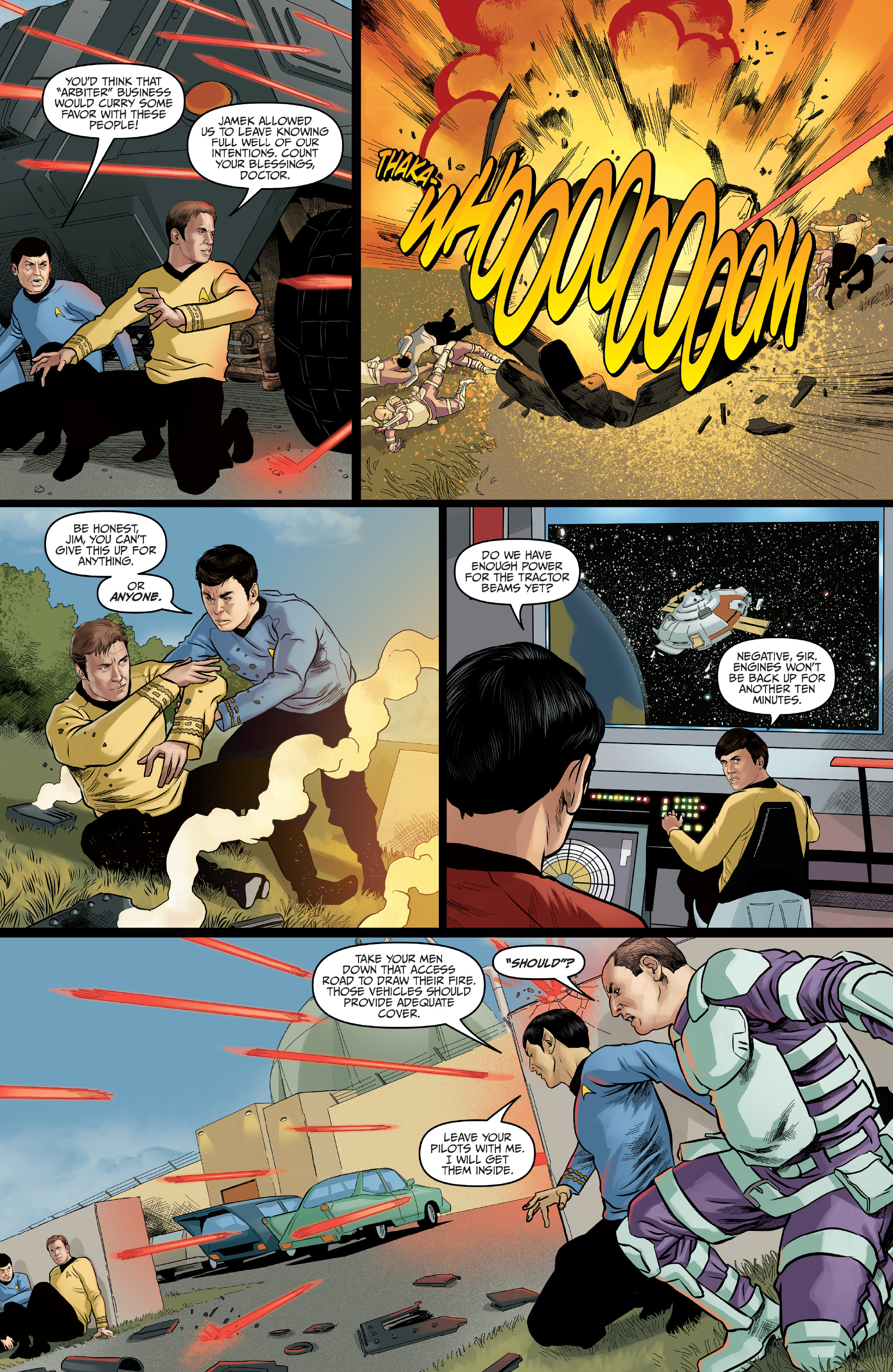 Read online Star Trek: Year Five comic -  Issue #4 - 13