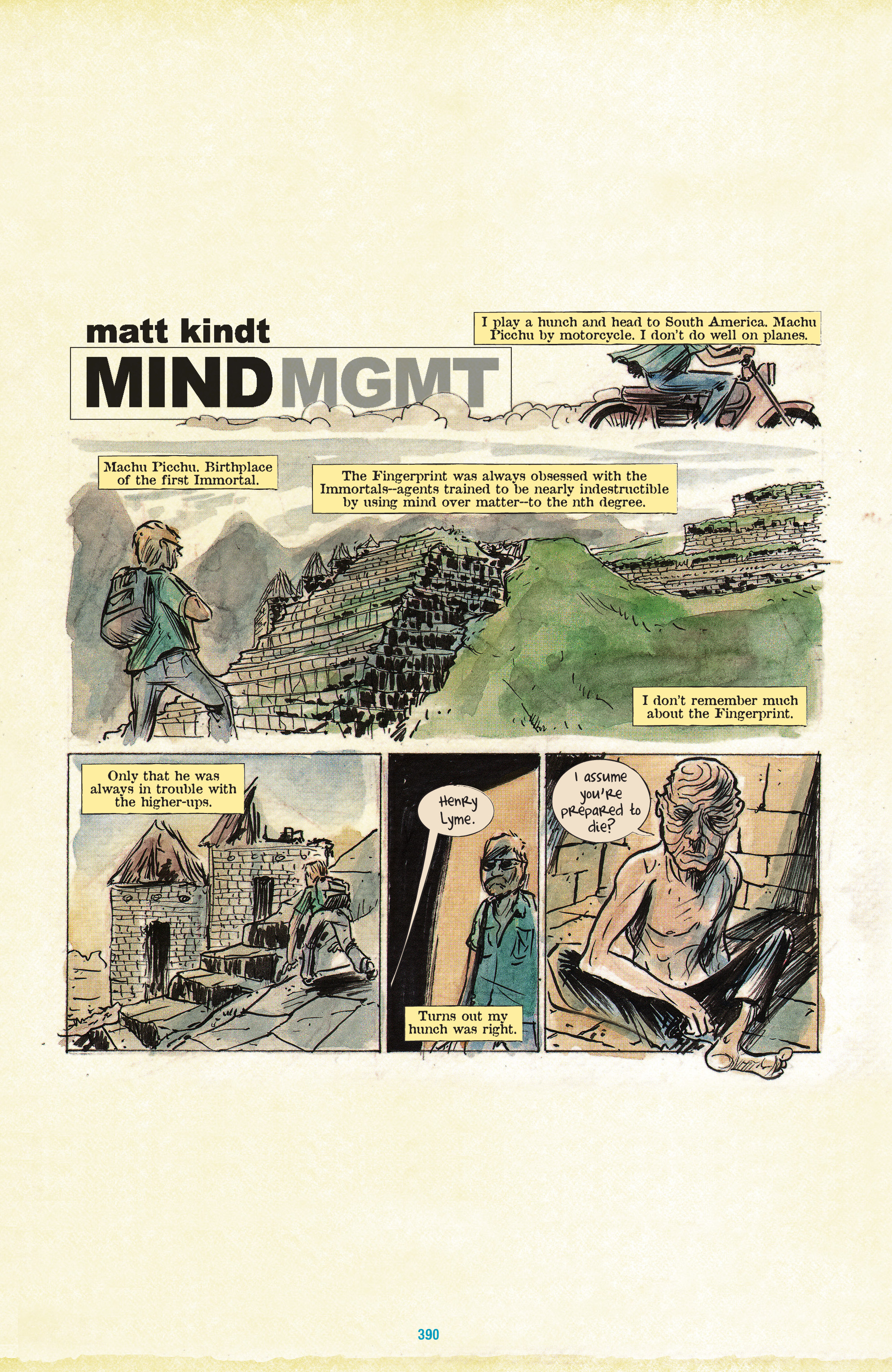 Read online MIND MGMT comic -  Issue # _Omnibus TPB 1 (Part 4) - 89