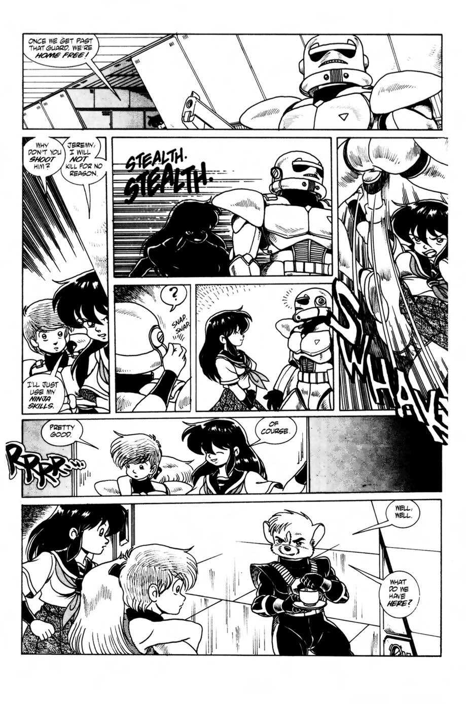 Read online Ninja High School (1986) comic -  Issue #33 - 31