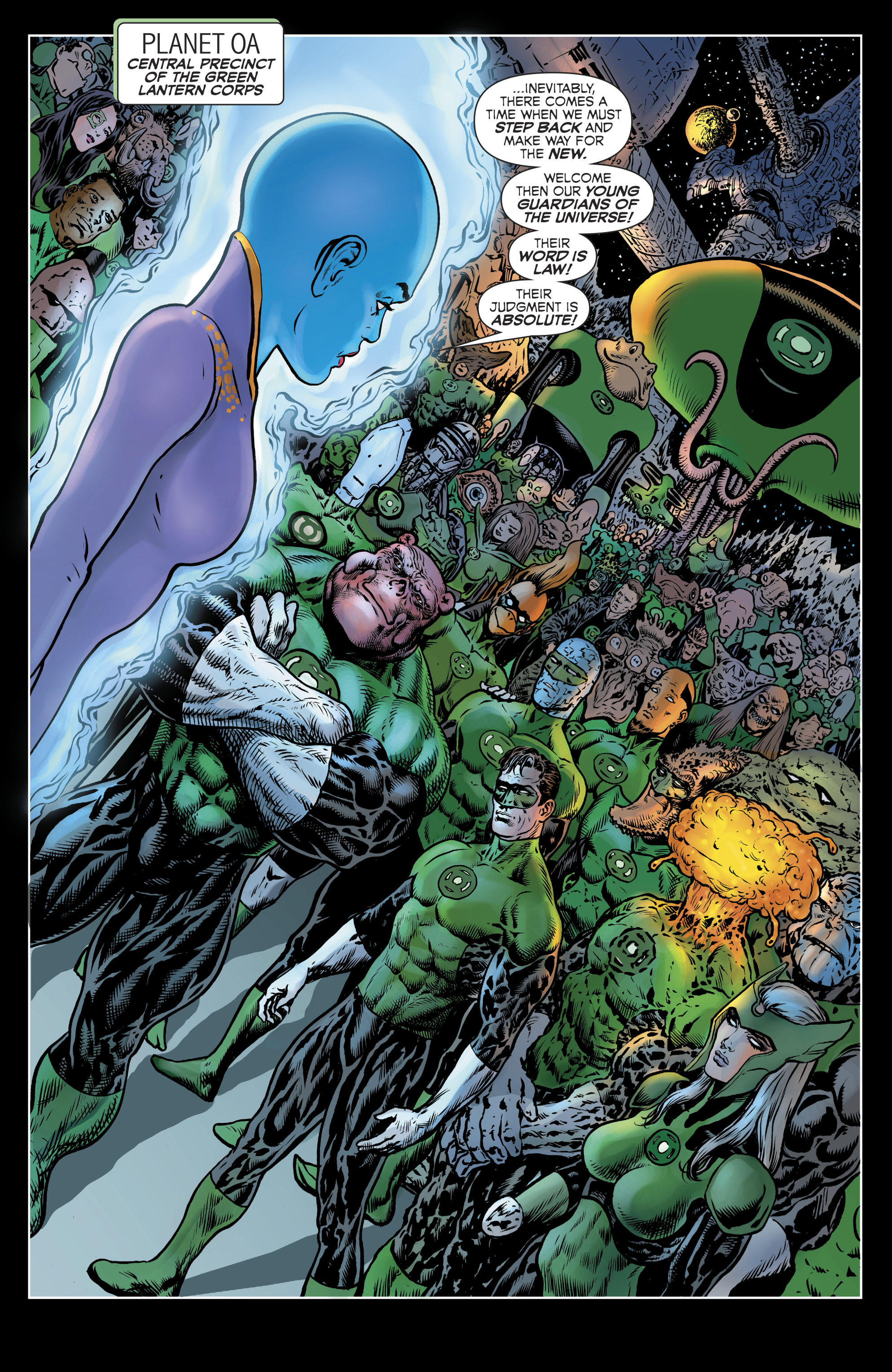 Read online The Green Lantern Season Two comic -  Issue #1 - 29