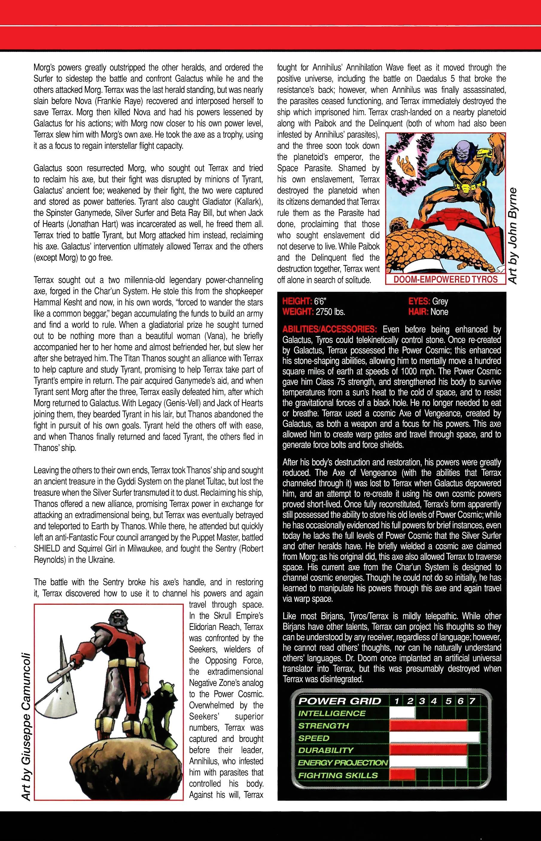 Read online Official Handbook of the Marvel Universe A to Z comic -  Issue # TPB 11 (Part 2) - 134