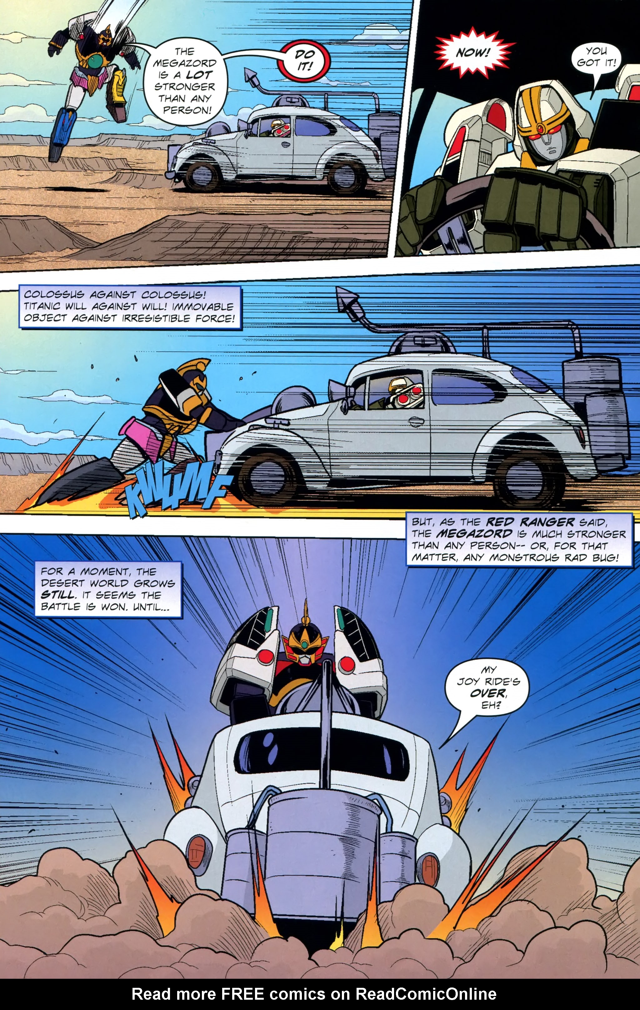 Read online Free Comic Book Day 2014 comic -  Issue # Mighty Morphin Power Rangers - 26