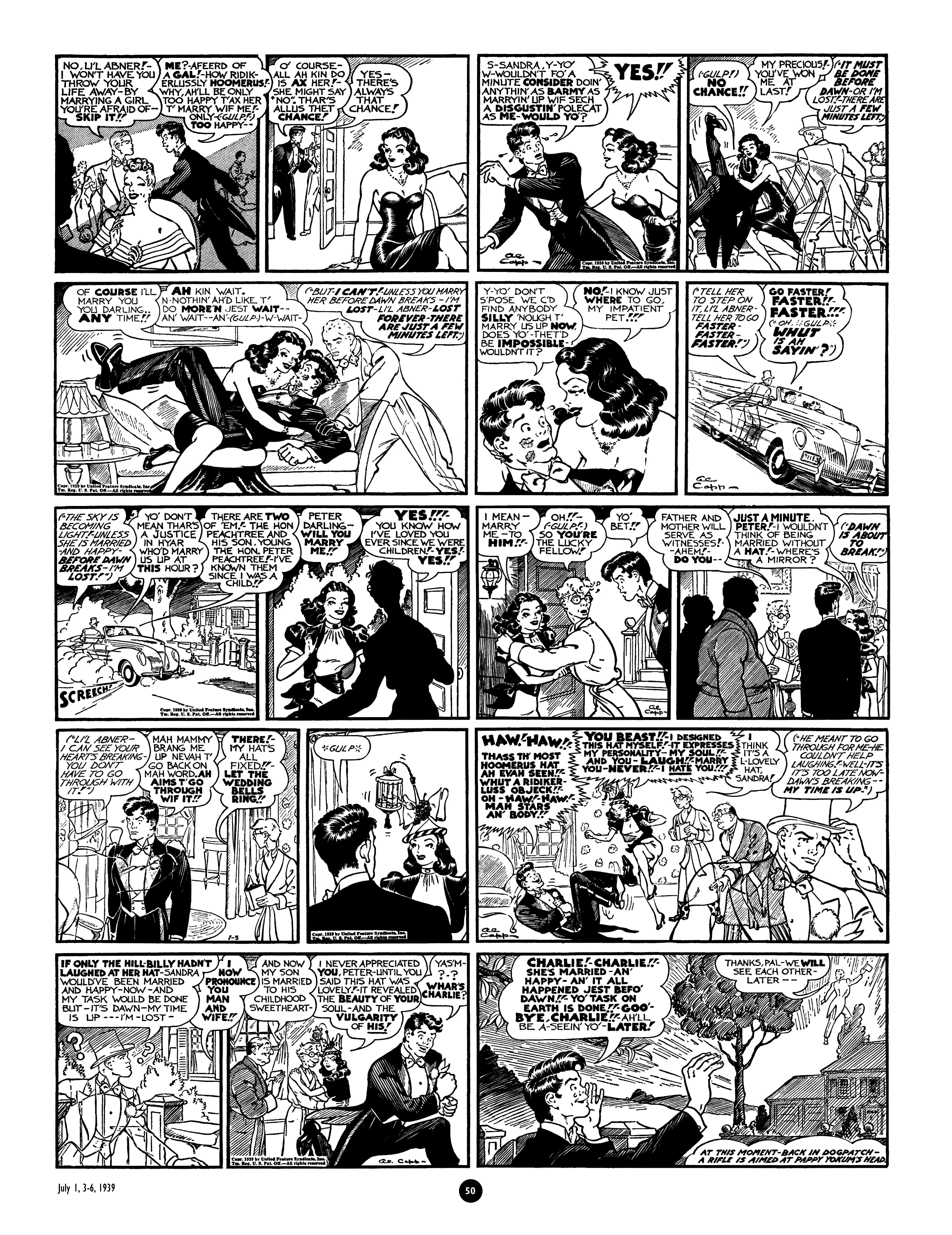Read online Al Capp's Li'l Abner Complete Daily & Color Sunday Comics comic -  Issue # TPB 3 (Part 1) - 51