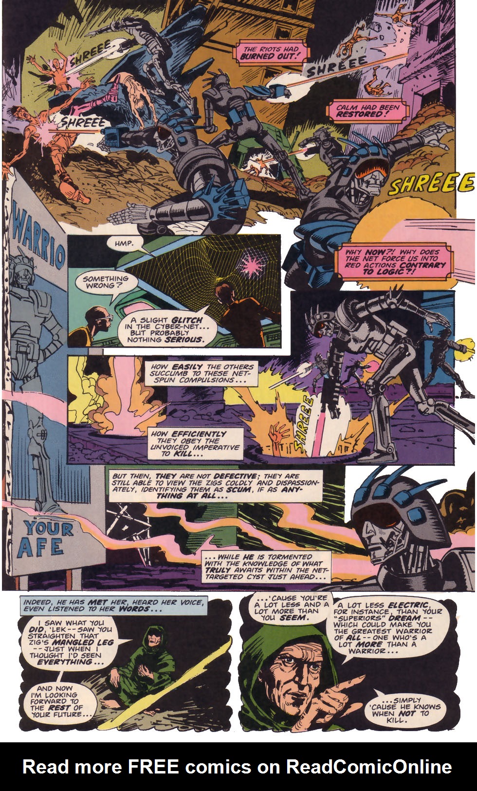 Read online Electric Warrior comic -  Issue #2 - 17