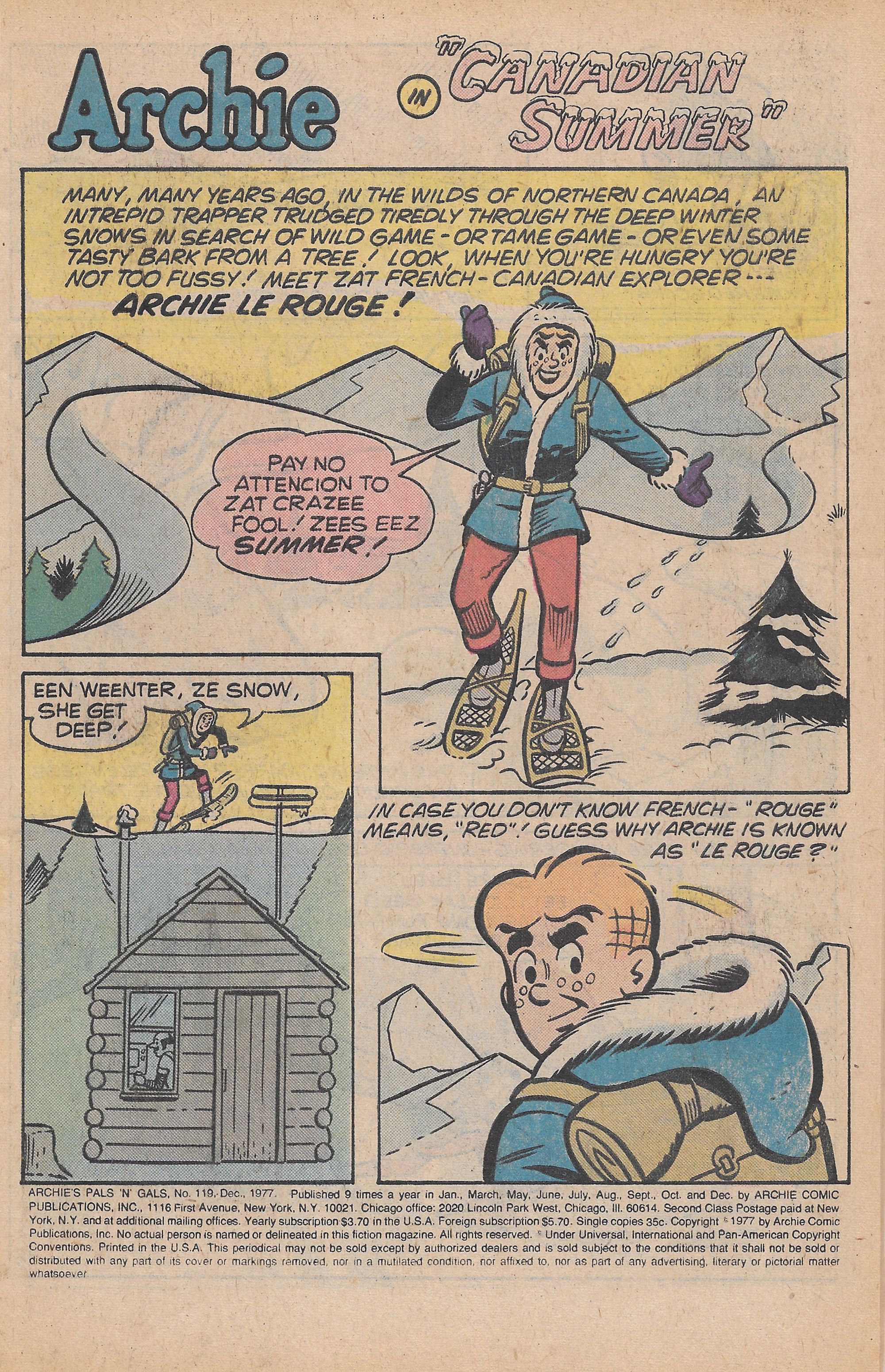 Read online Archie's Pals 'N' Gals (1952) comic -  Issue #119 - 3