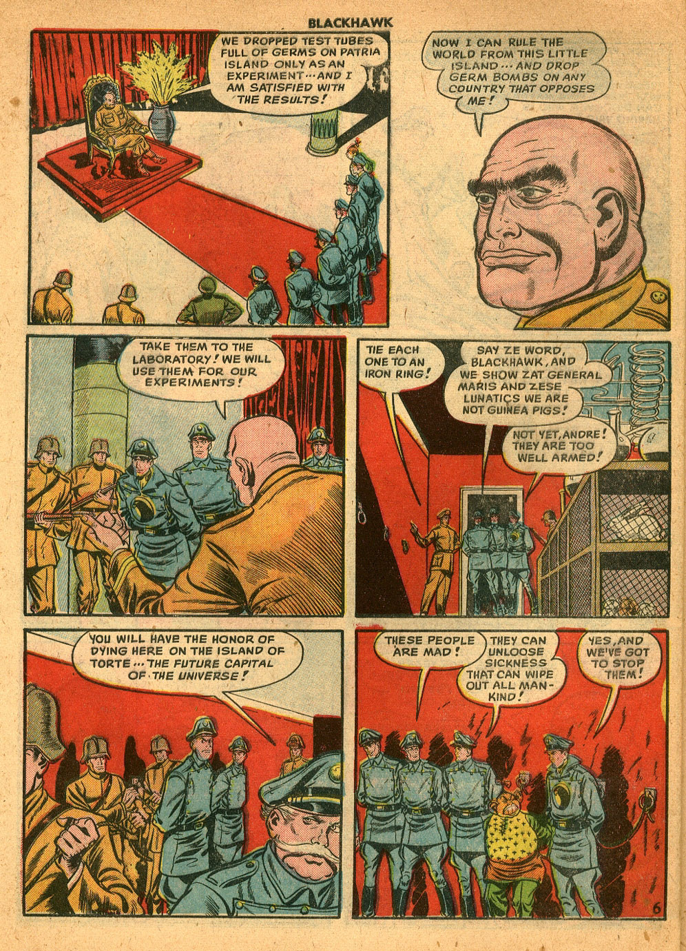 Read online Blackhawk (1957) comic -  Issue #28 - 8