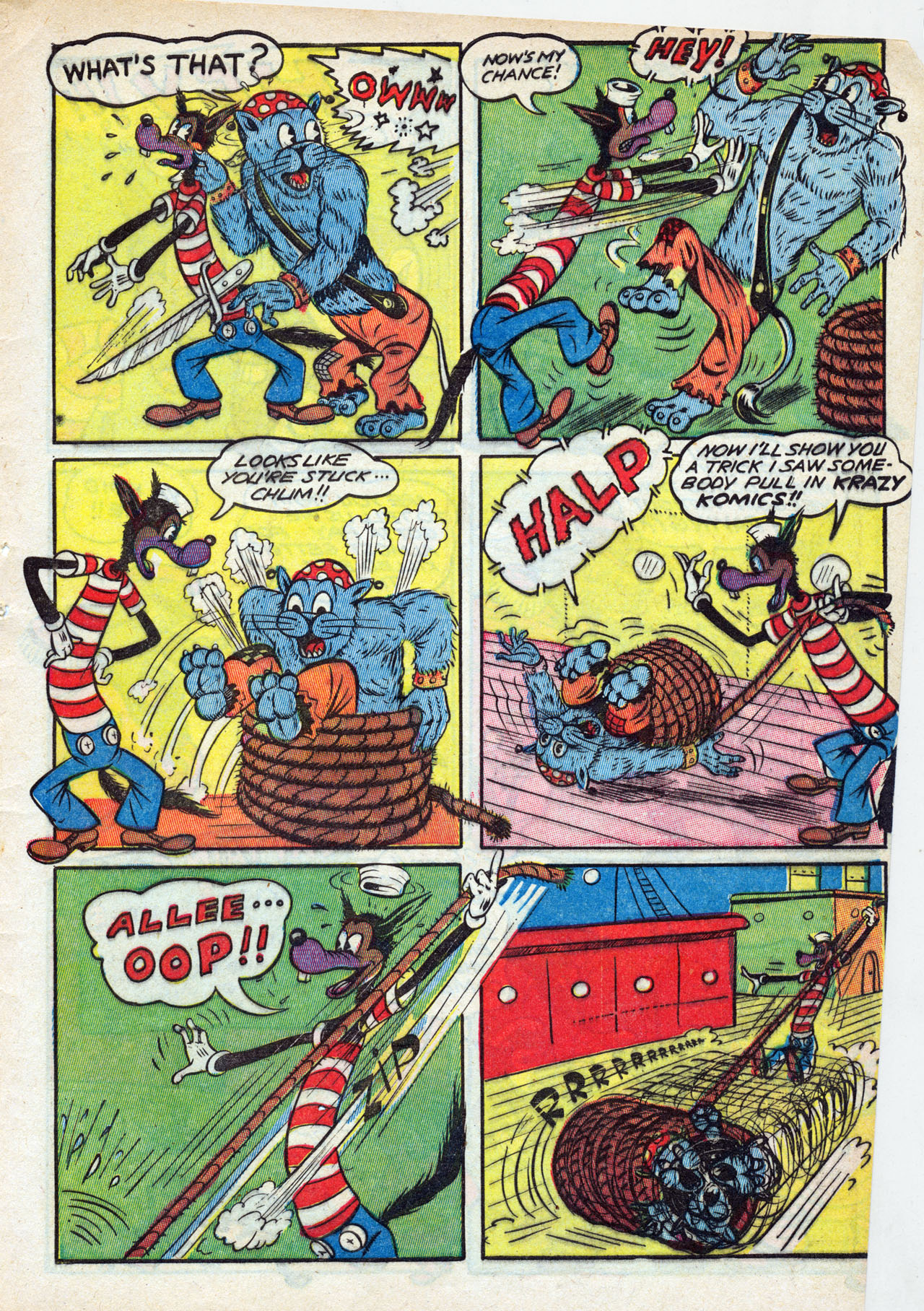 Read online Comedy Comics (1942) comic -  Issue #13 - 56
