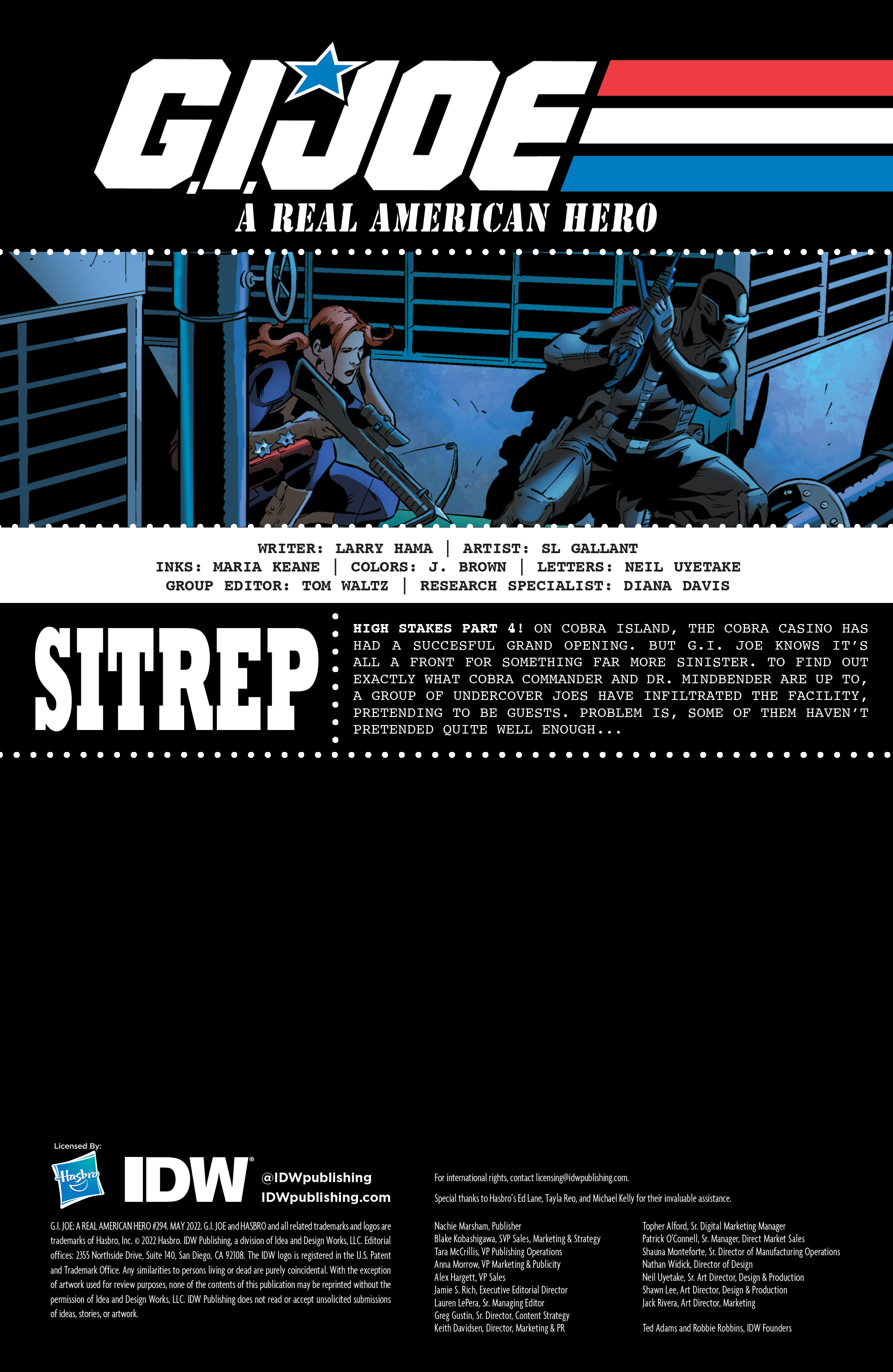 Read online G.I. Joe: A Real American Hero comic -  Issue #294 - 2