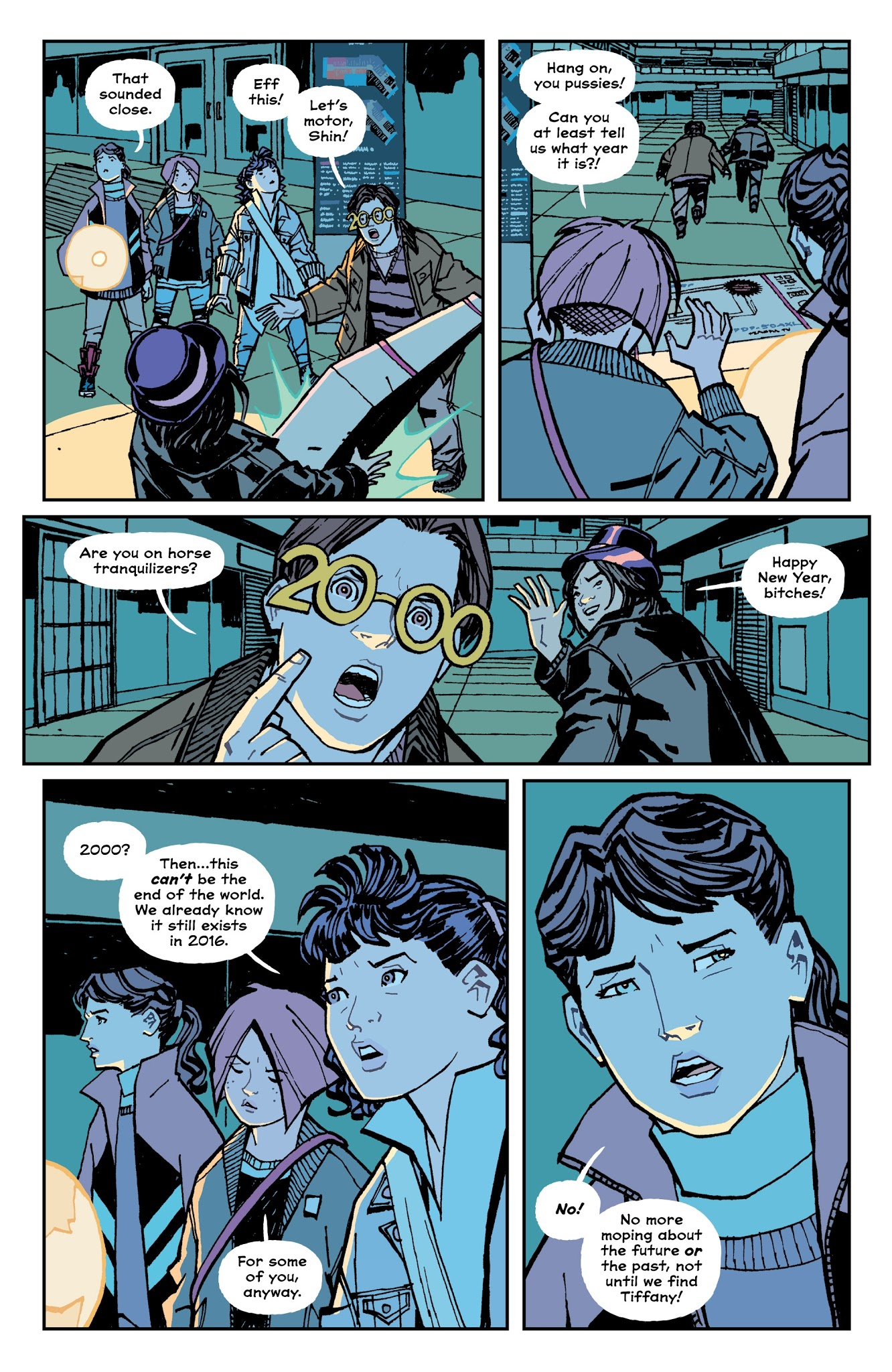 Read online Paper Girls comic -  Issue #16 - 13