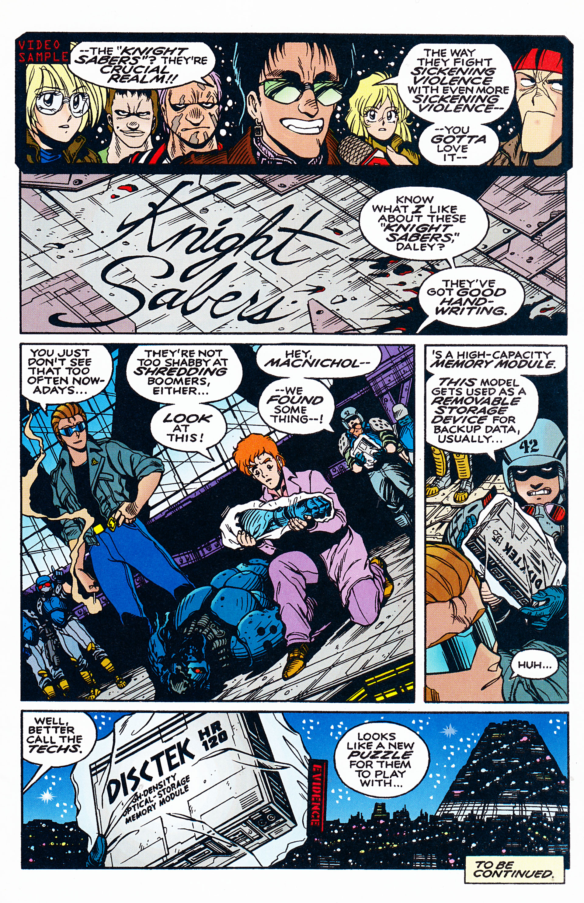 Read online Bubblegum Crisis: Grand Mal comic -  Issue #1 - 28