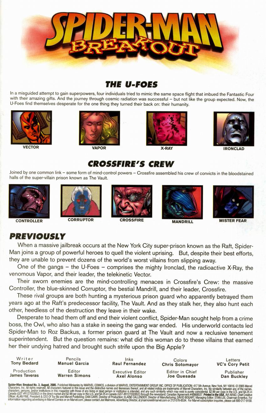 Read online Spider-Man: Breakout comic -  Issue #3 - 2