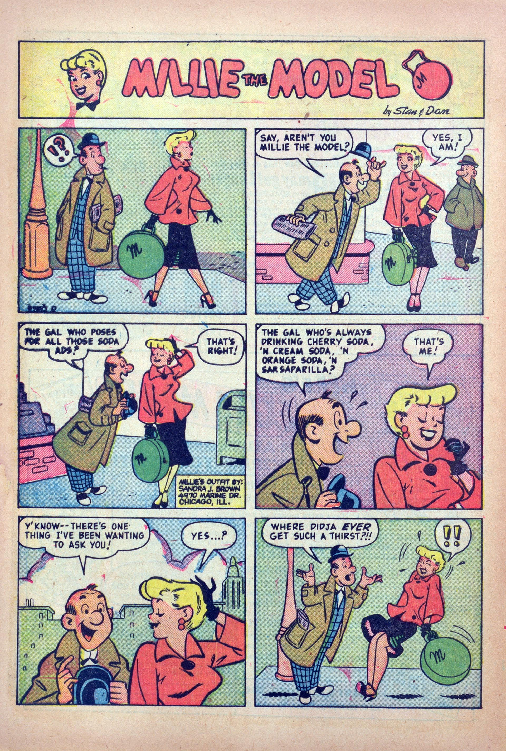 Read online Millie the Model comic -  Issue #34 - 28