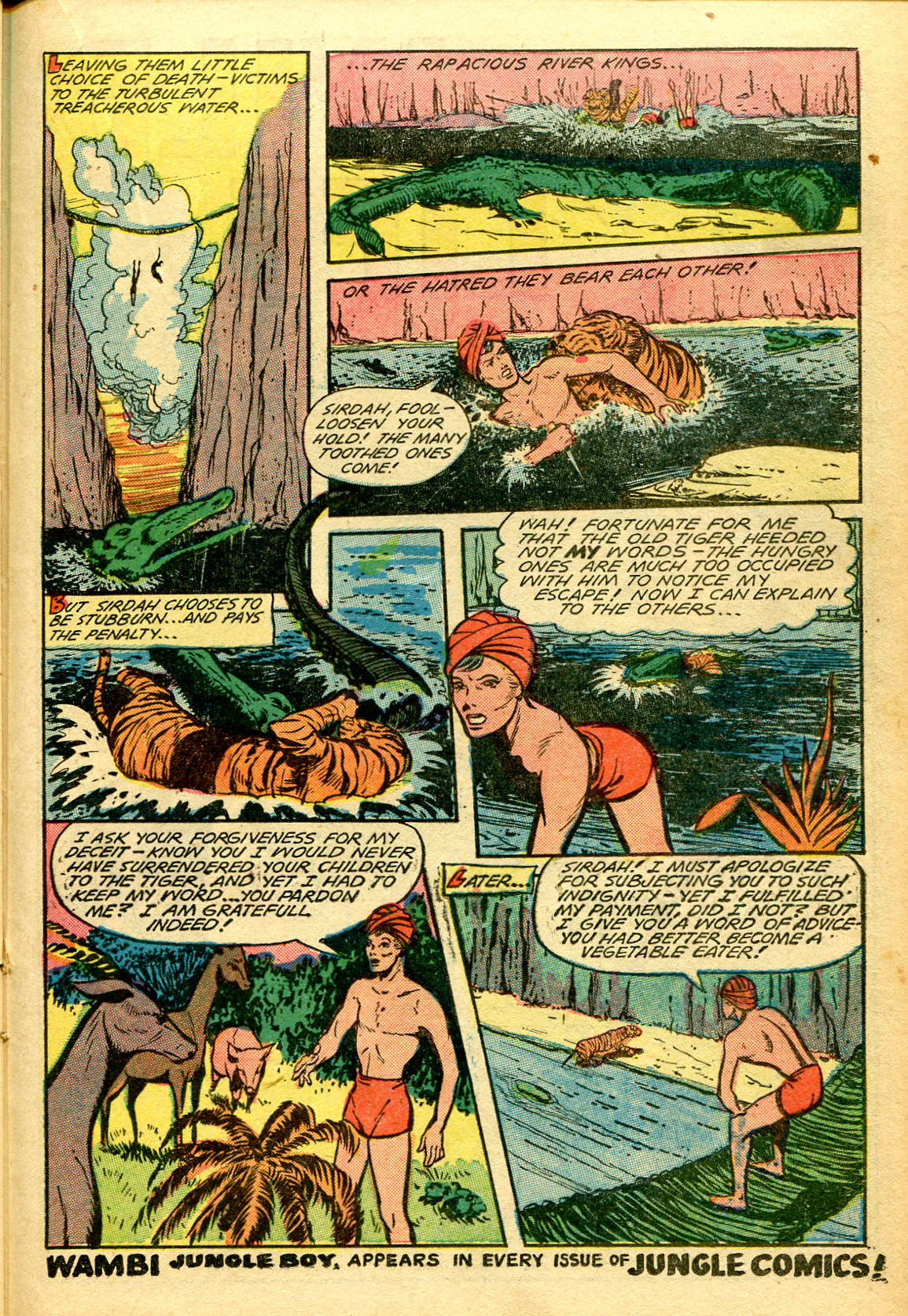 Read online Jungle Comics comic -  Issue #96 - 35