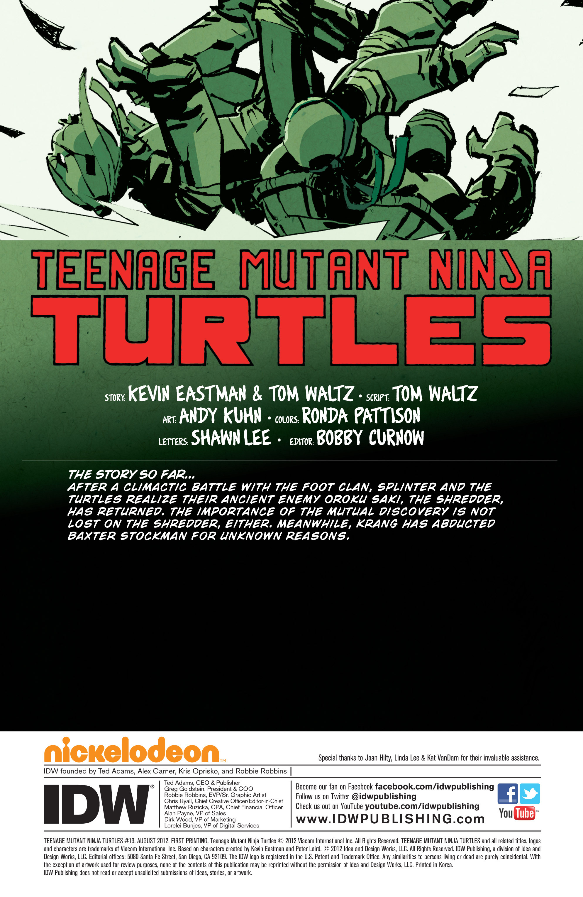 Read online Teenage Mutant Ninja Turtles (2011) comic -  Issue #13 - 4