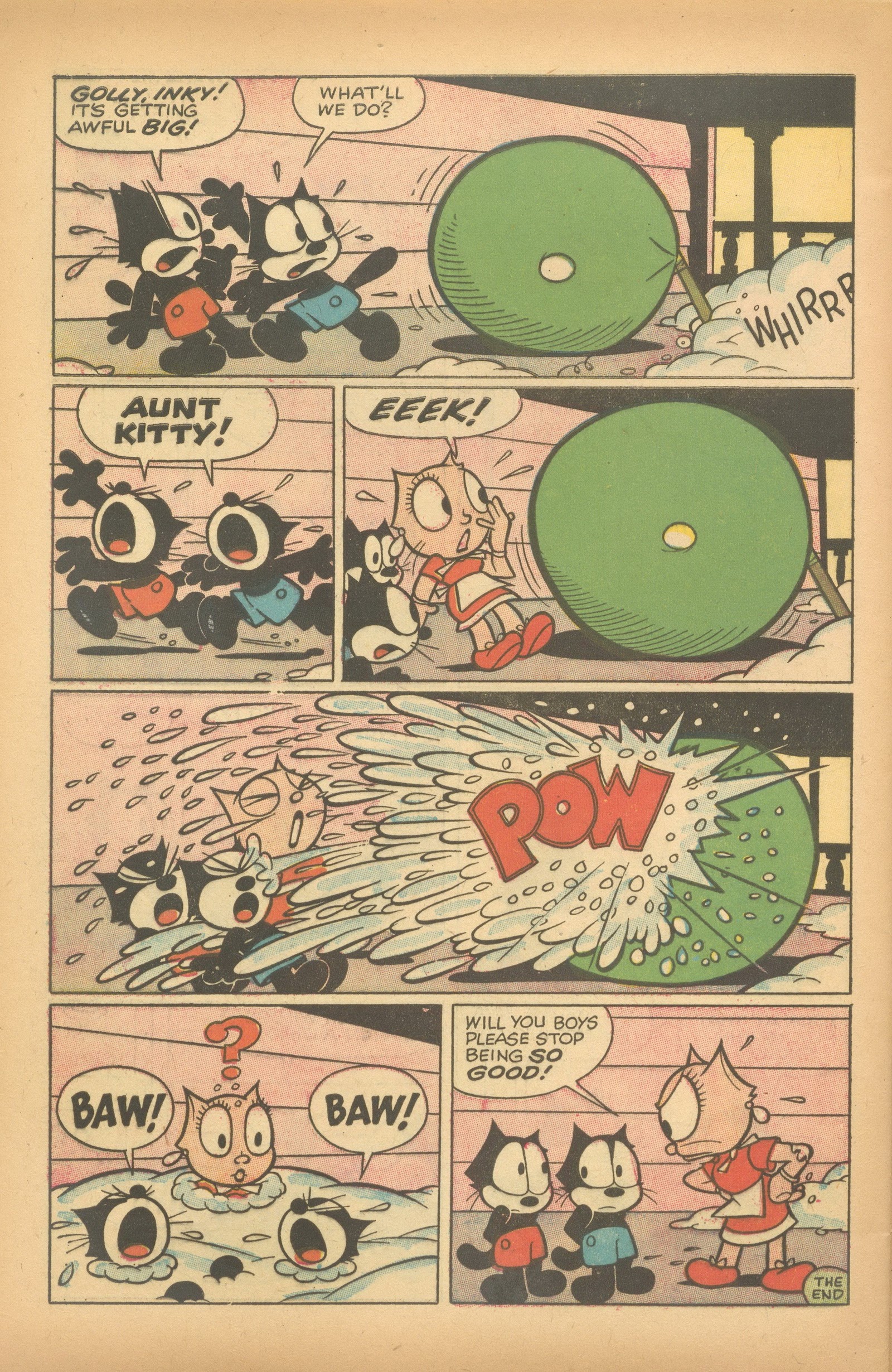Read online Felix the Cat (1955) comic -  Issue #78 - 32