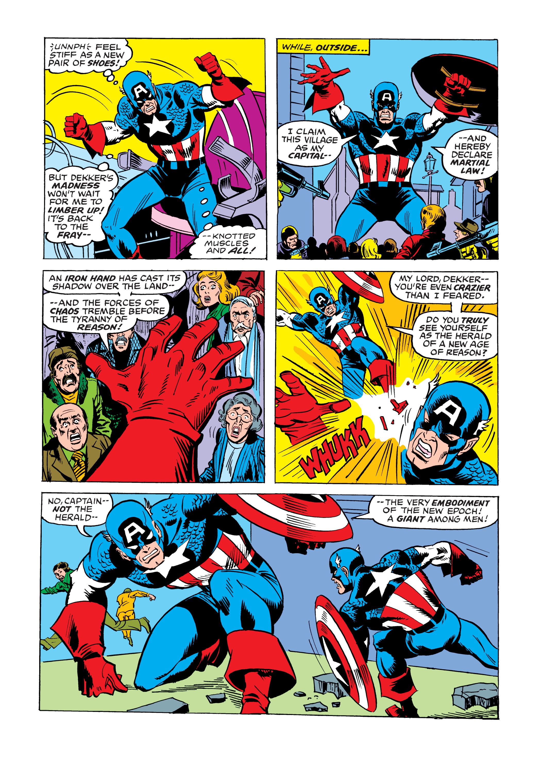 Read online Marvel Masterworks: Captain America comic -  Issue # TPB 12 (Part 2) - 2