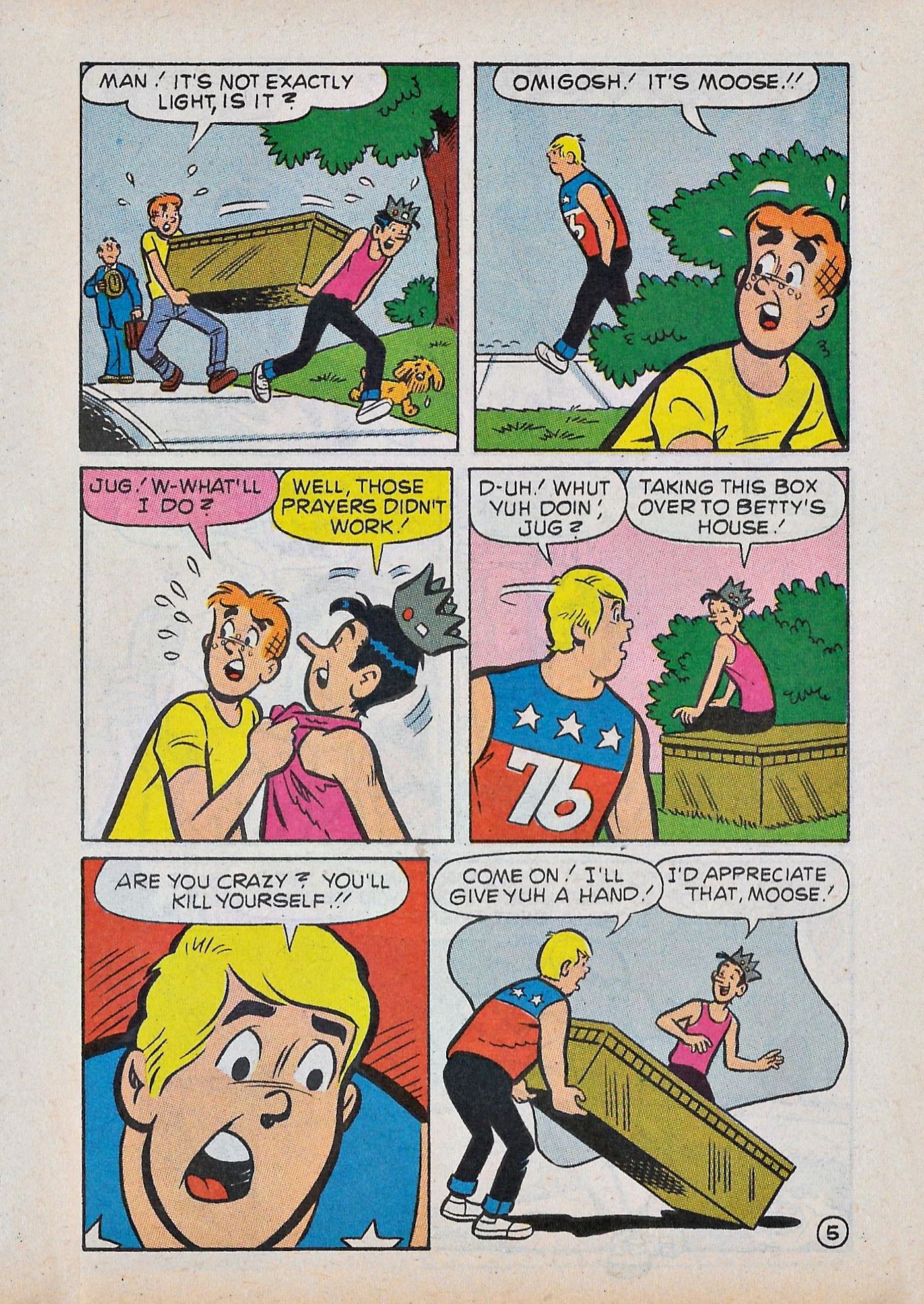 Read online Betty and Veronica Digest Magazine comic -  Issue #56 - 85