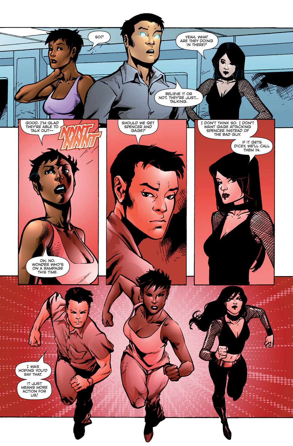 Read online Dynamo 5 comic -  Issue #10 - 12