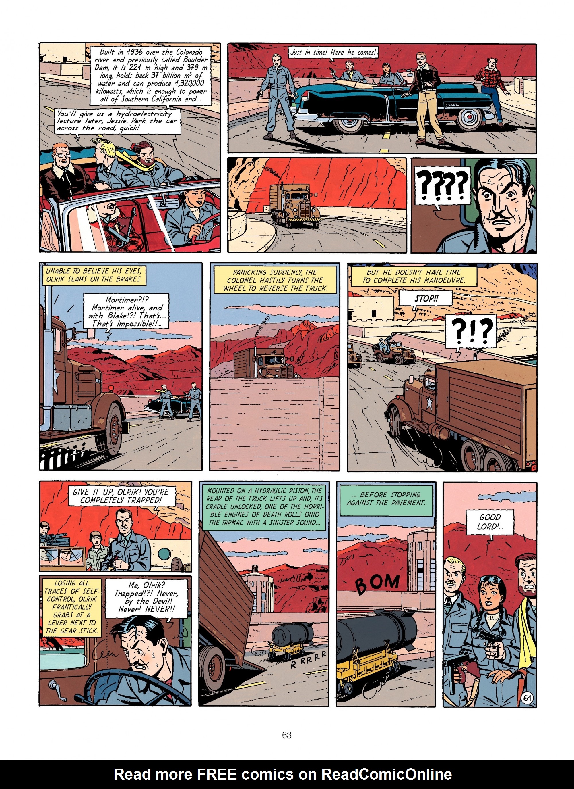 Read online Blake & Mortimer comic -  Issue #5 - 63