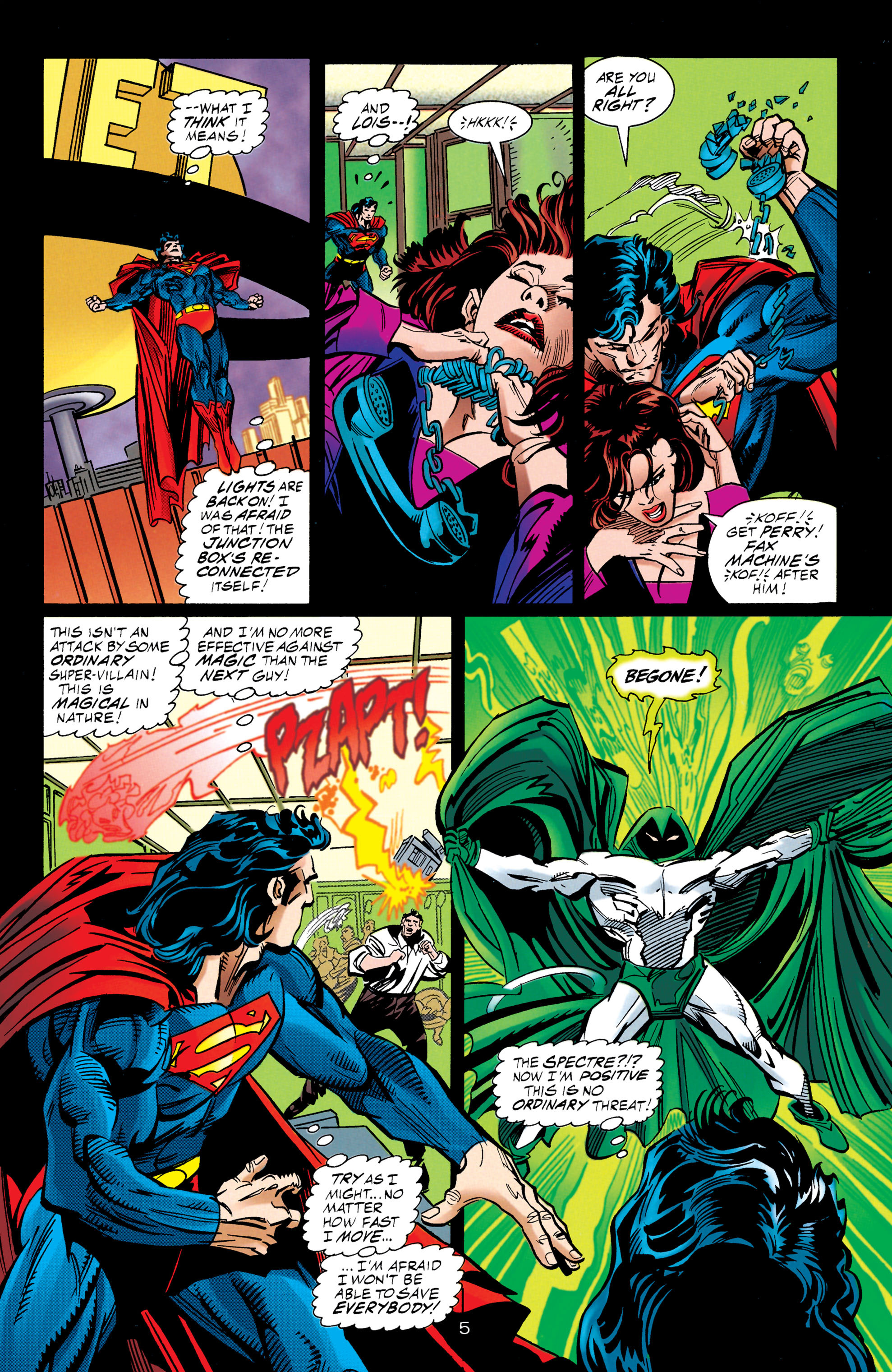 Read online Superman: The Man of Steel (1991) comic -  Issue #54 - 5