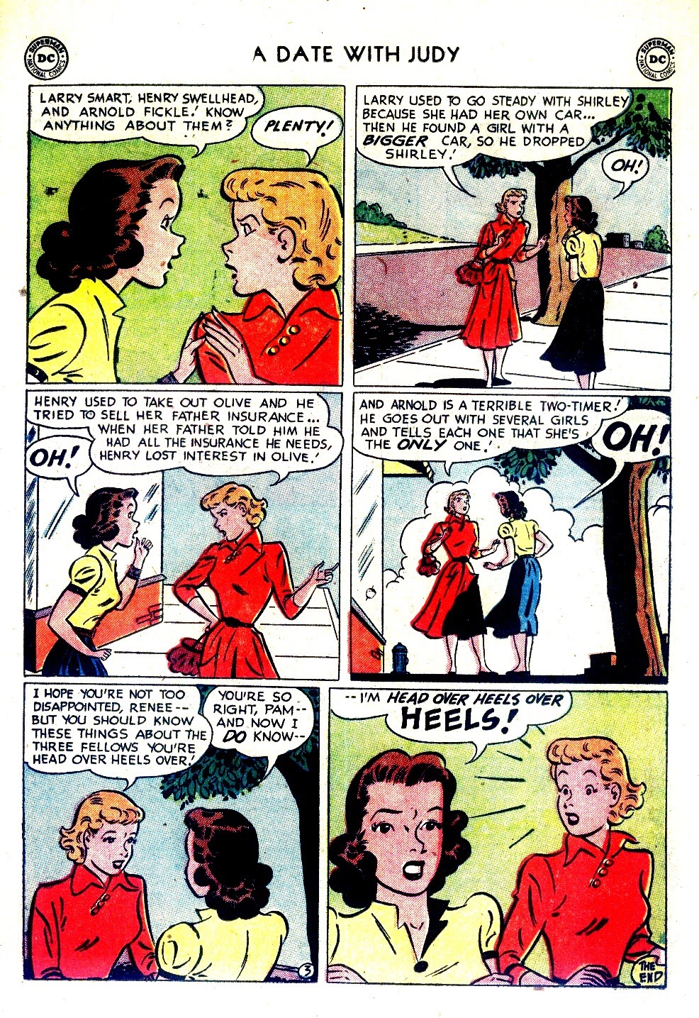 Read online A Date with Judy comic -  Issue #27 - 25