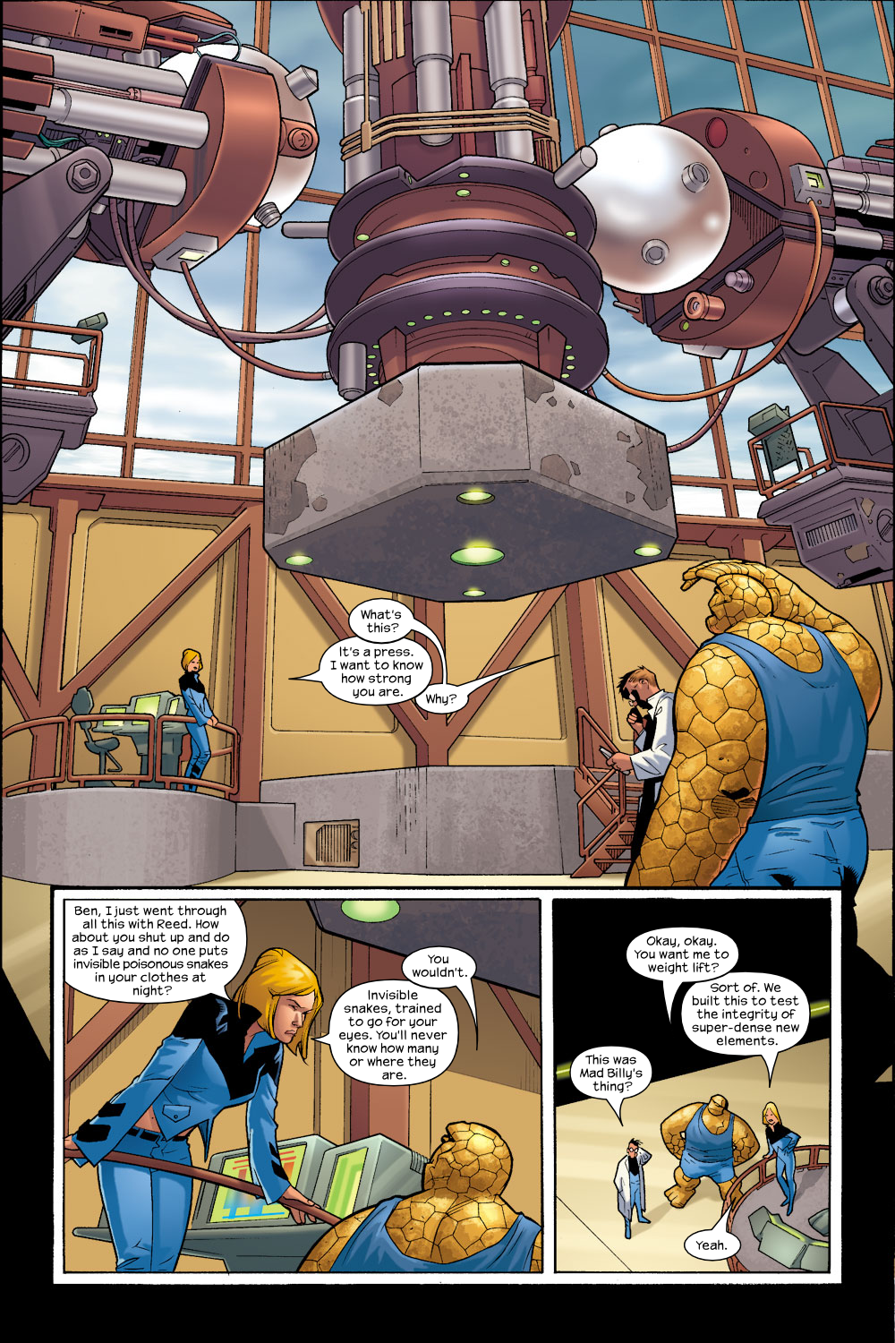 Read online Ultimate Fantastic Four (2004) comic -  Issue #8 - 14