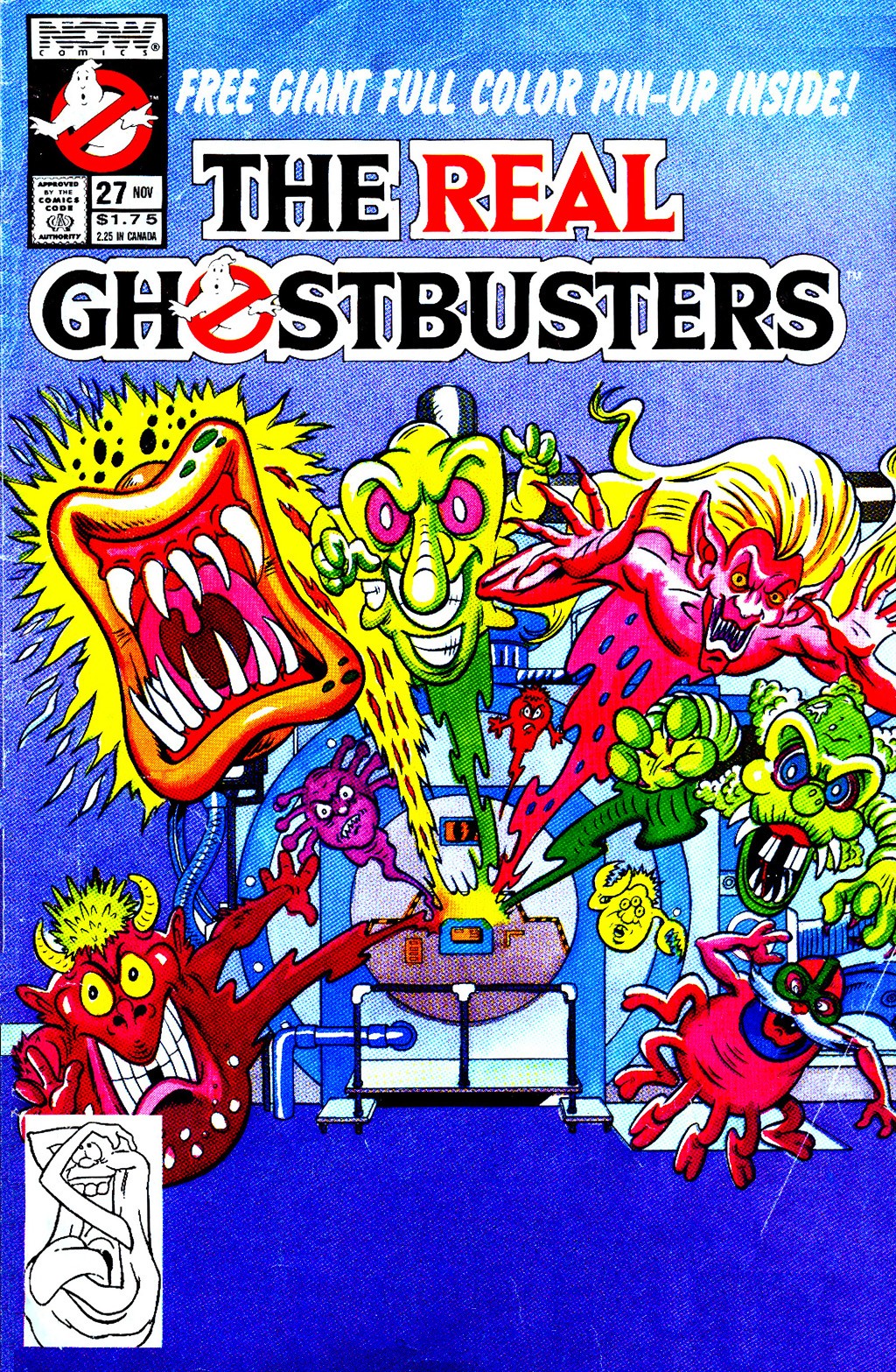 Read online Real Ghostbusters comic -  Issue #27 - 1