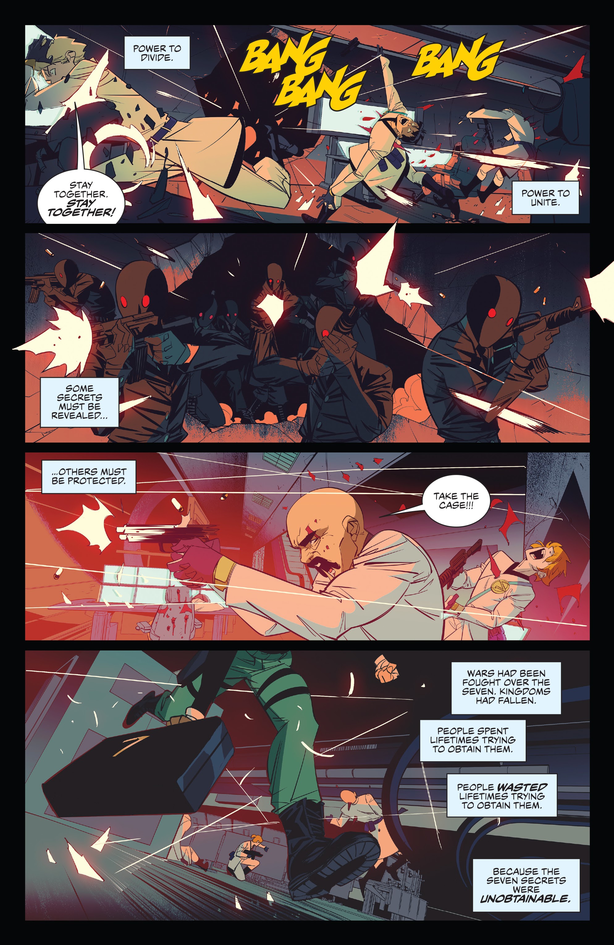 Read online Seven Secrets comic -  Issue #1 - 7