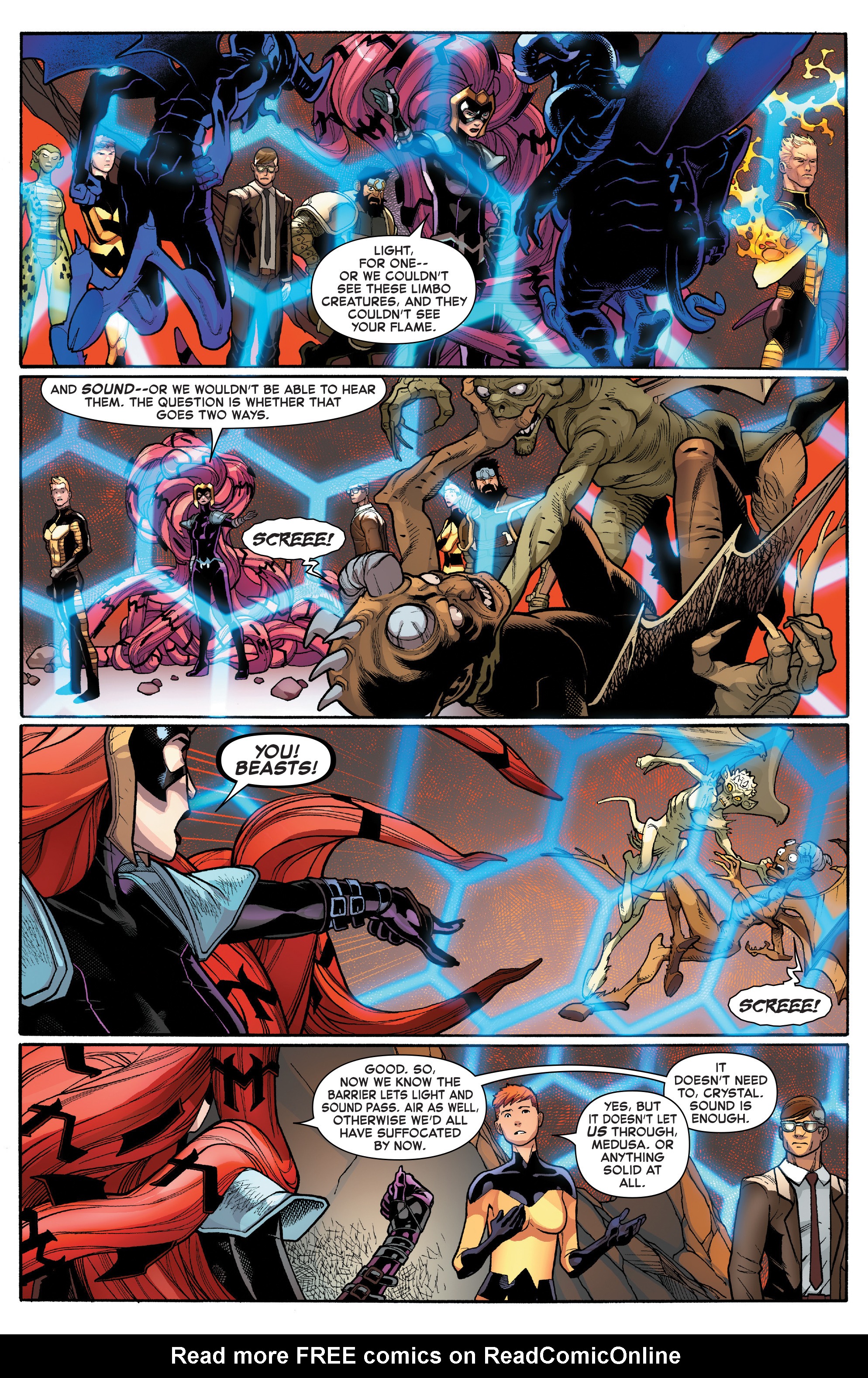 Read online Inhumans Vs. X-Men comic -  Issue #4 - 6