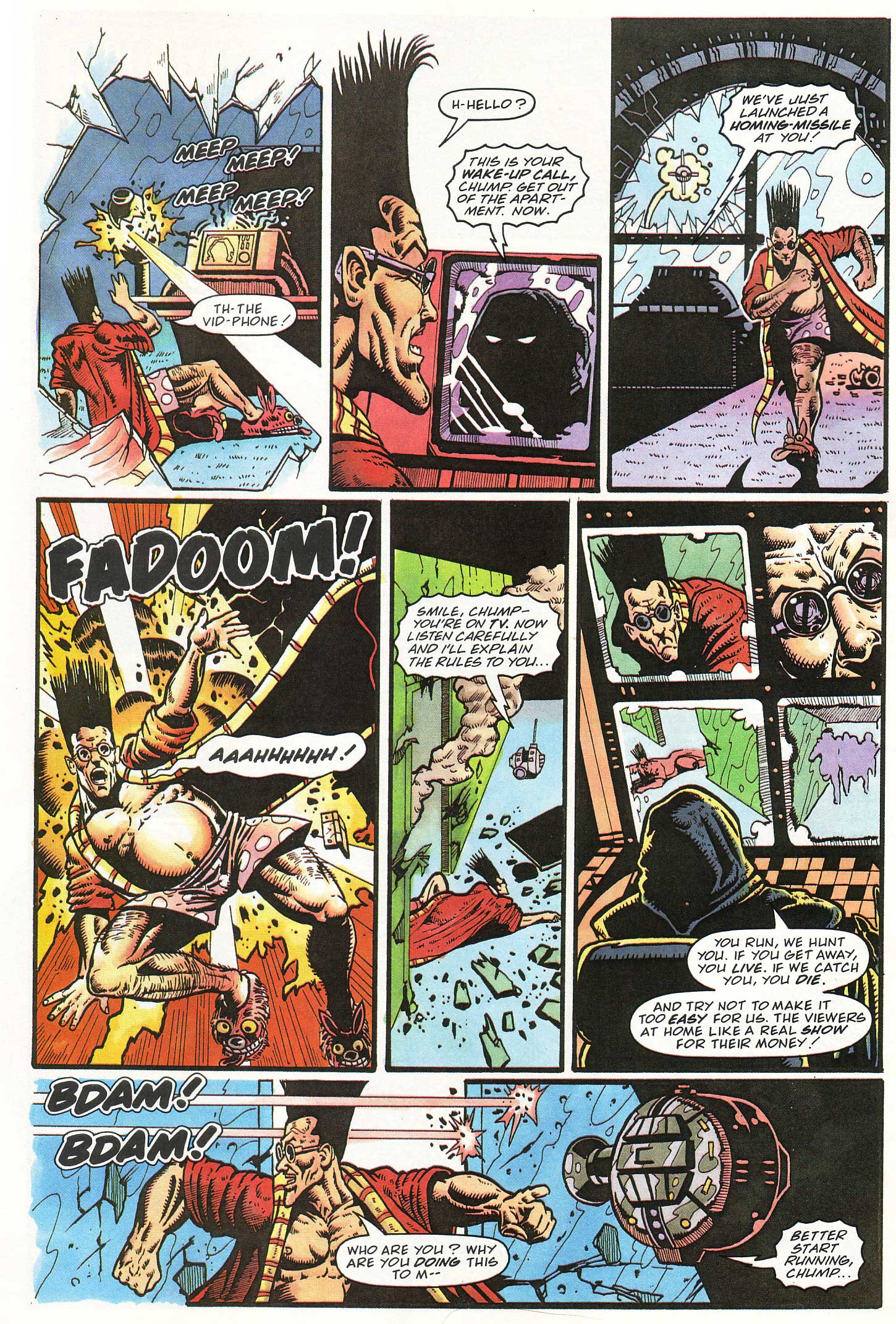 Read online Judge Dredd Lawman of the Future comic -  Issue #7 - 29
