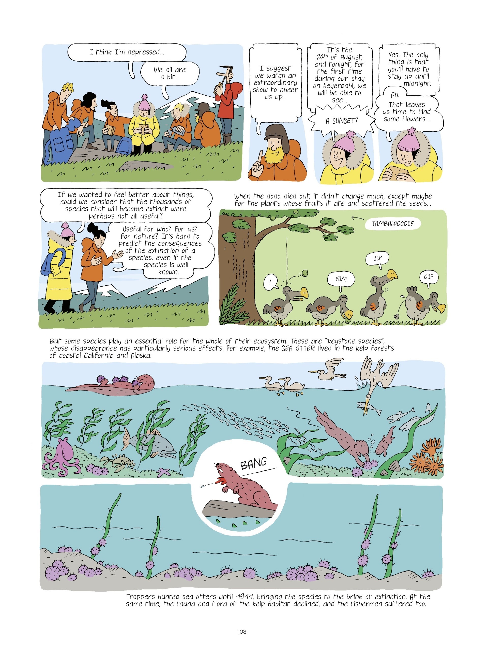 Read online Extinctions: Twilight of the Species comic -  Issue # TPB - 107