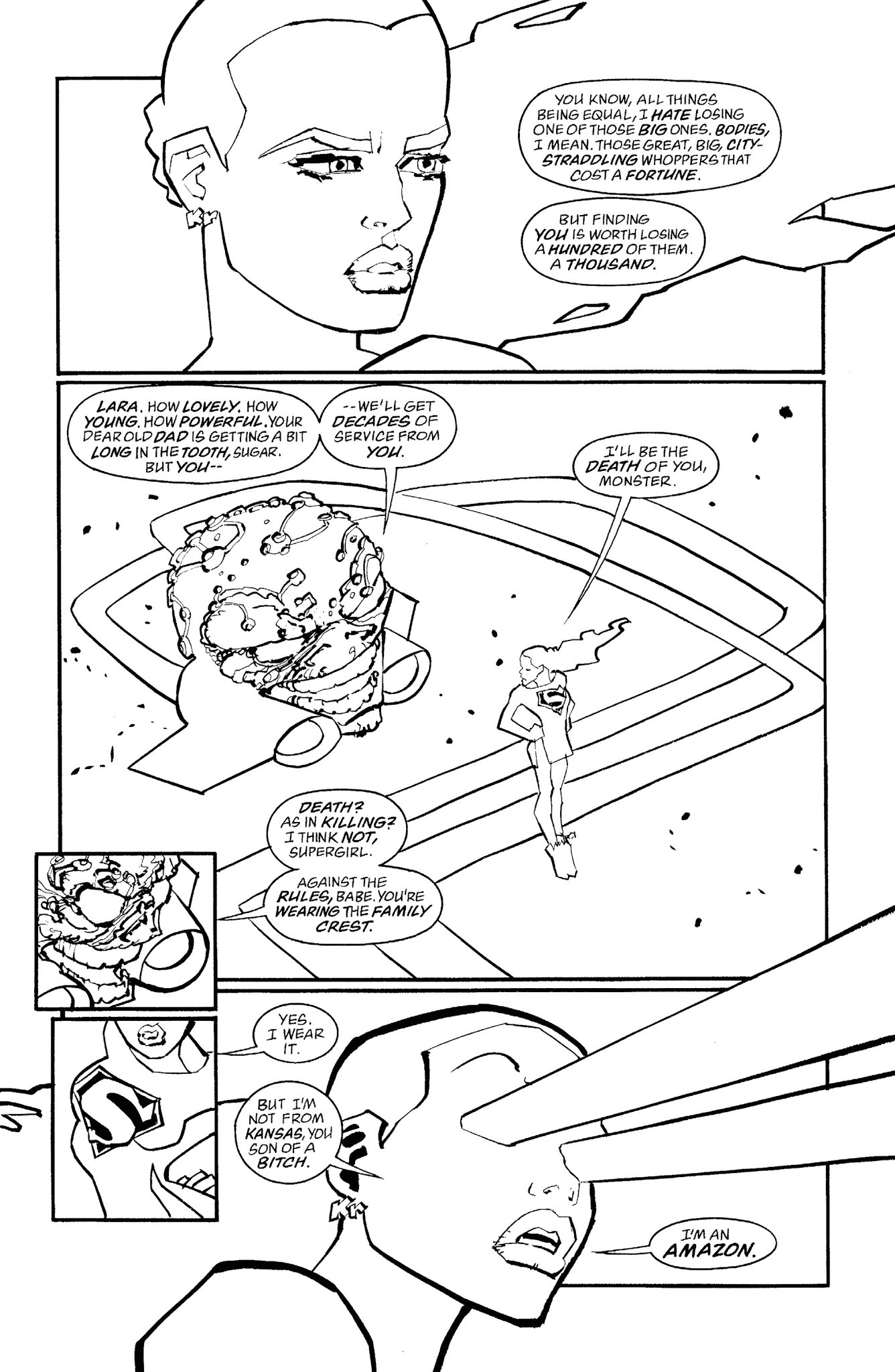 Read online Batman Noir: The Dark Knight Strikes Again comic -  Issue # TPB (Part 2) - 49