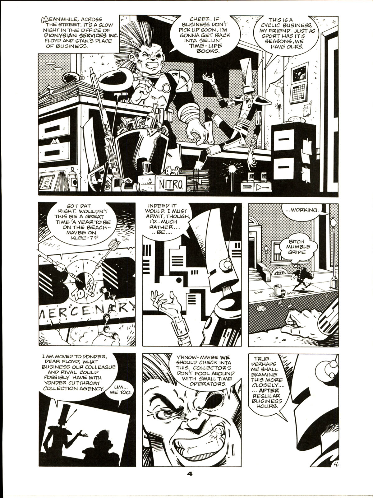 Read online Threat comic -  Issue #1 - 6