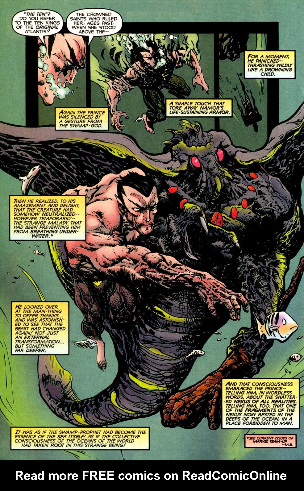 Read online Man-Thing (1997) comic -  Issue #7 - 14