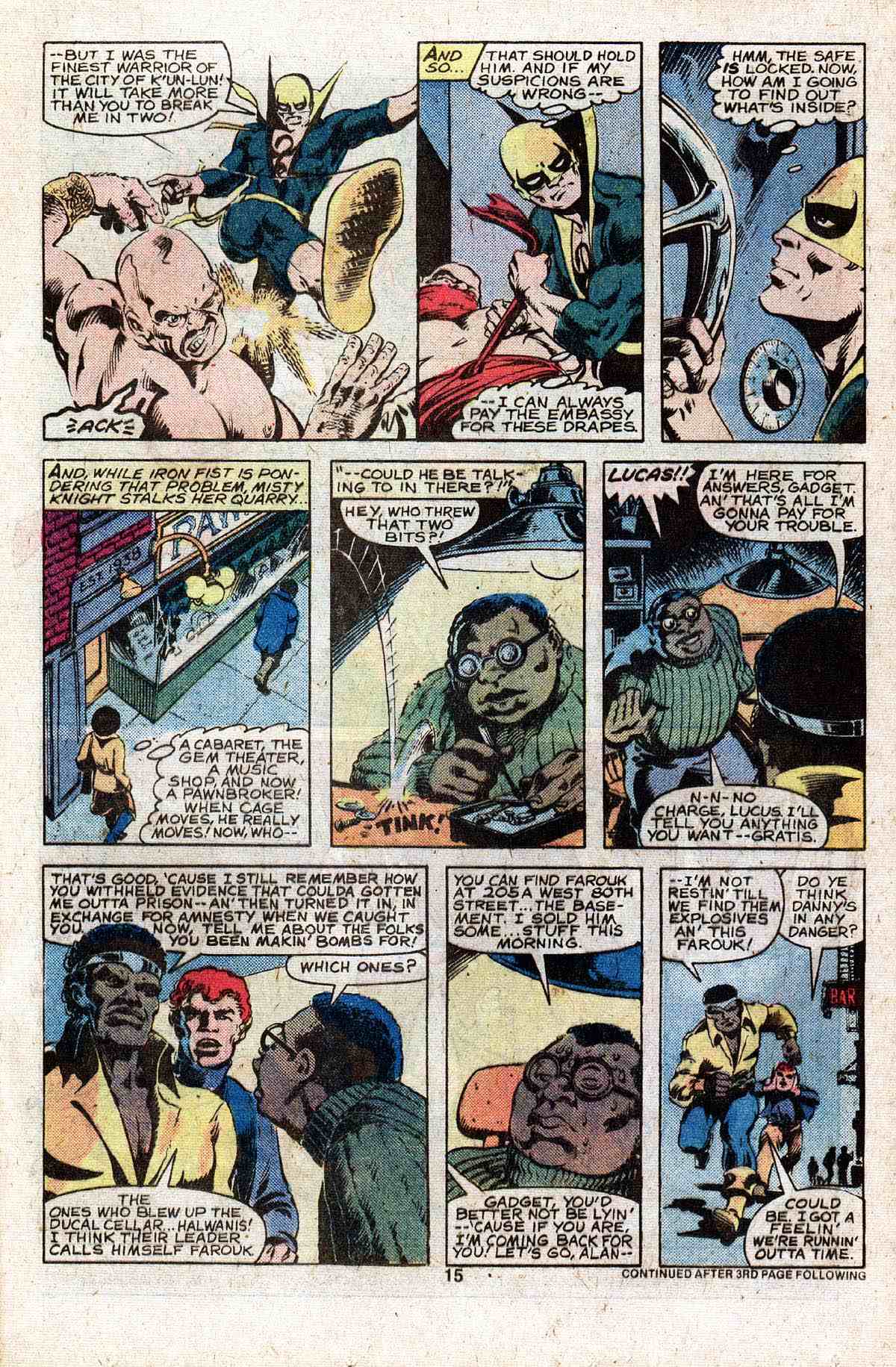 Read online Power Man and Iron Fist (1978) comic -  Issue #60 - 11