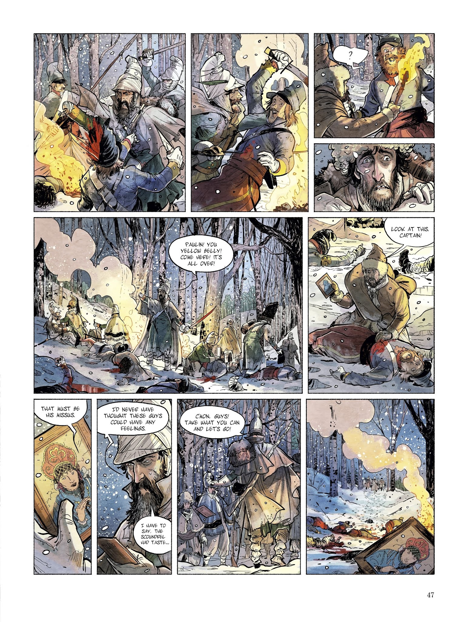 Read online Berezina comic -  Issue #3 - 49