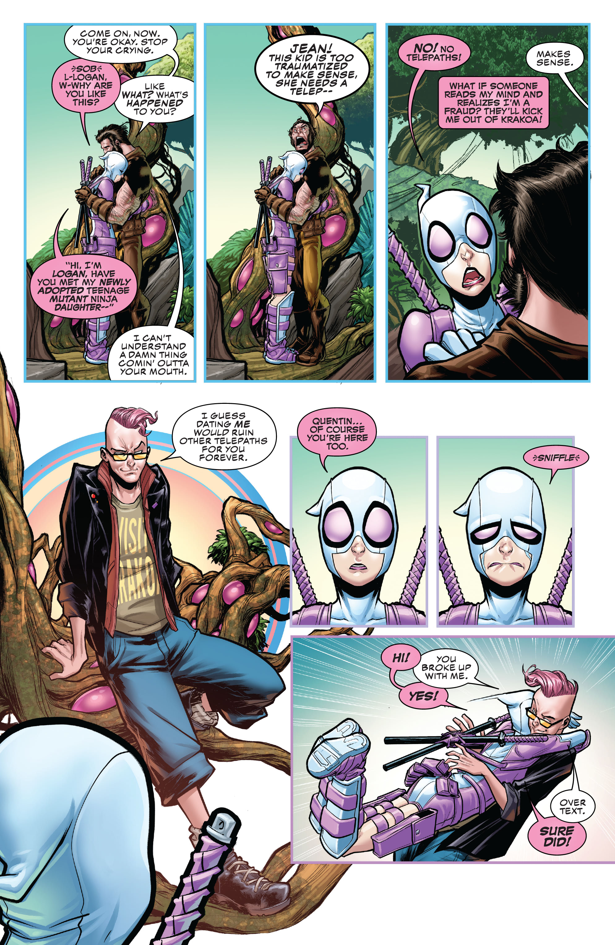 Read online Gwenpool Strikes Back comic -  Issue # _TPB - 106