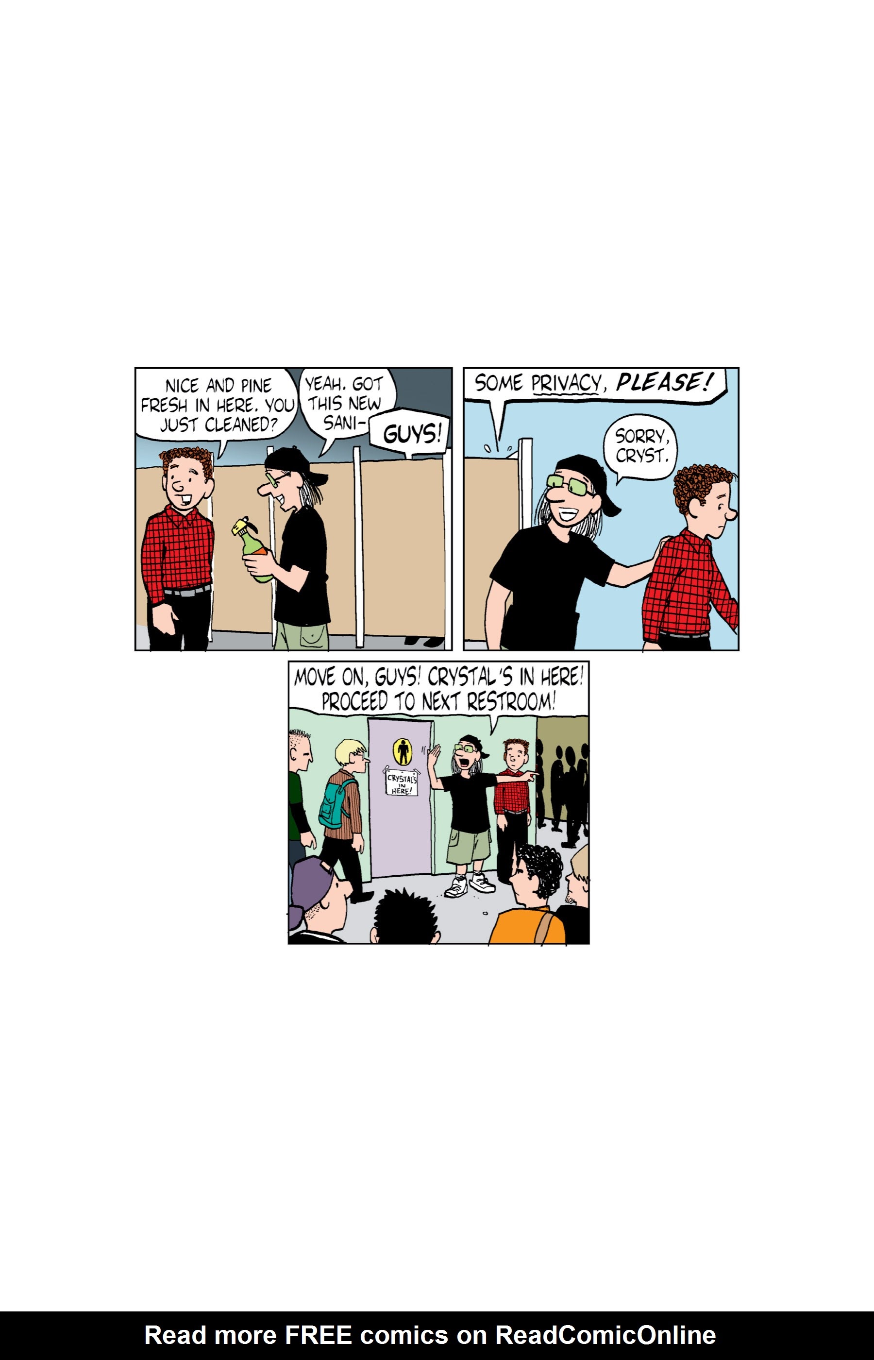 Read online Luann: Stress   Hormones = High School comic -  Issue # TPB - 74